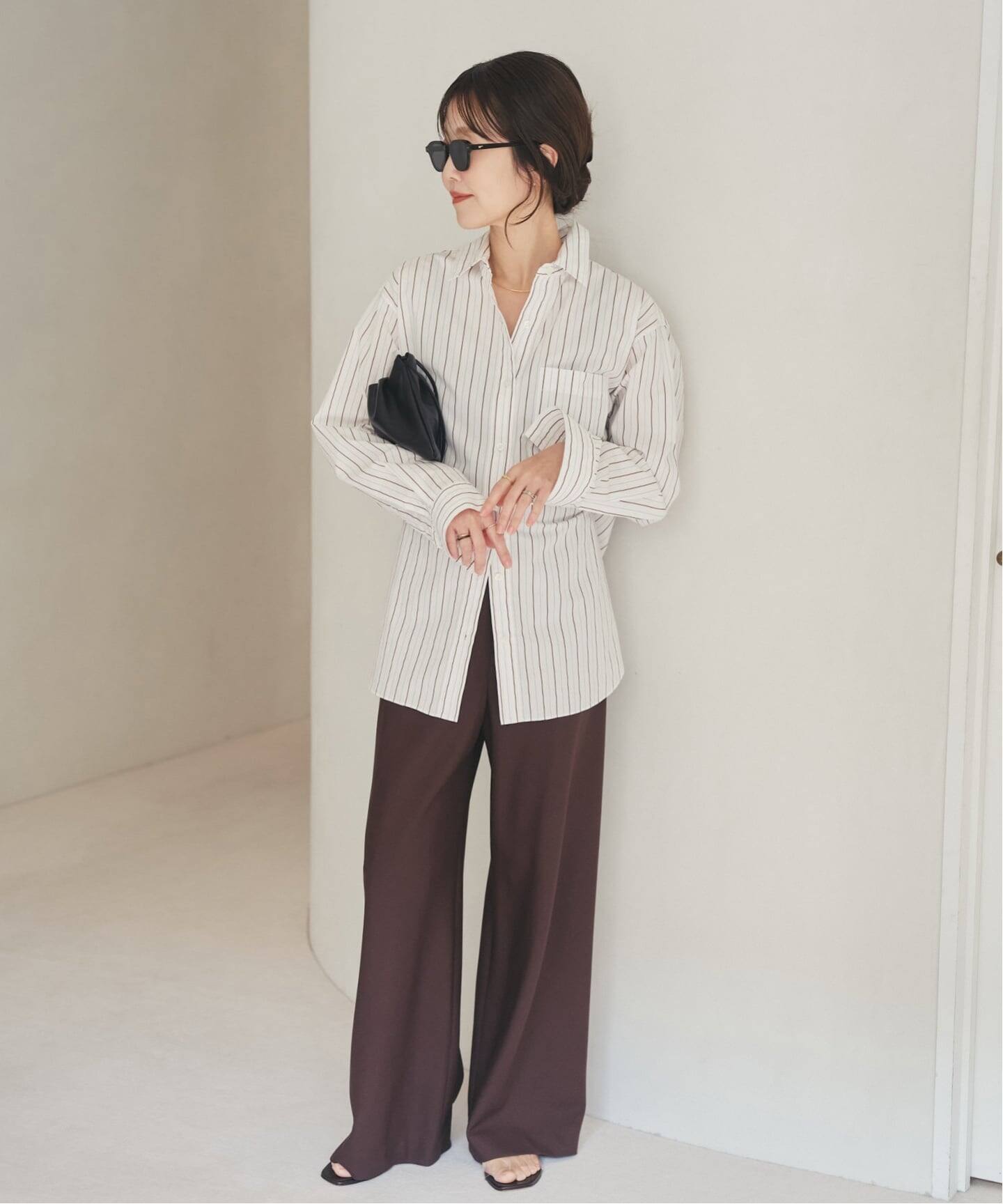 5stripe adjust シャツ（シャツ／ブラウス）｜Plage（プラージュ）の
