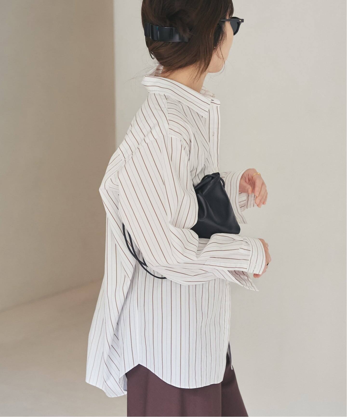 5stripe adjust シャツ（シャツ／ブラウス）｜Plage（プラージュ）の 