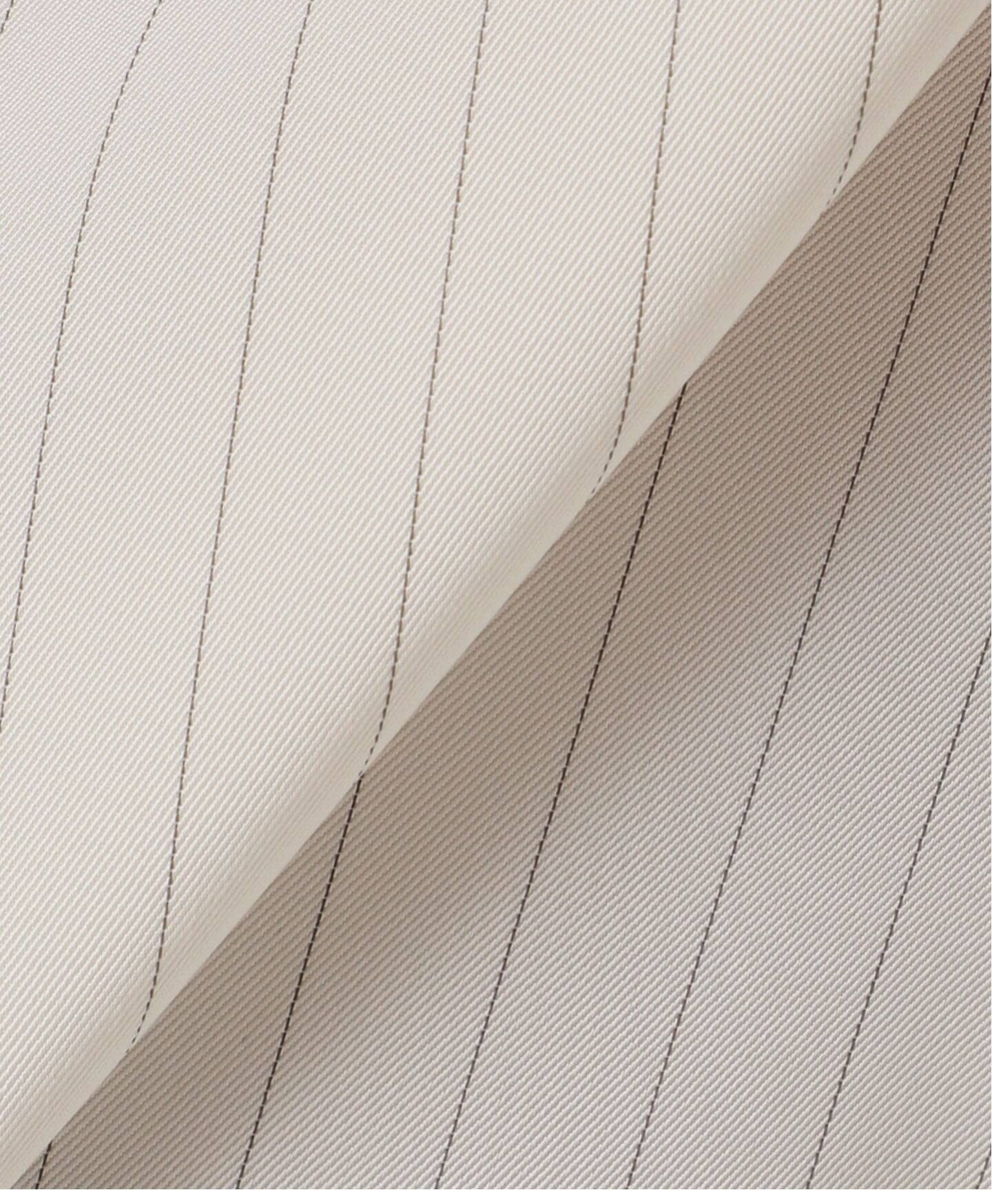 Pin stripeバンドカラーシャツ（シャツ／ブラウス）｜Plage