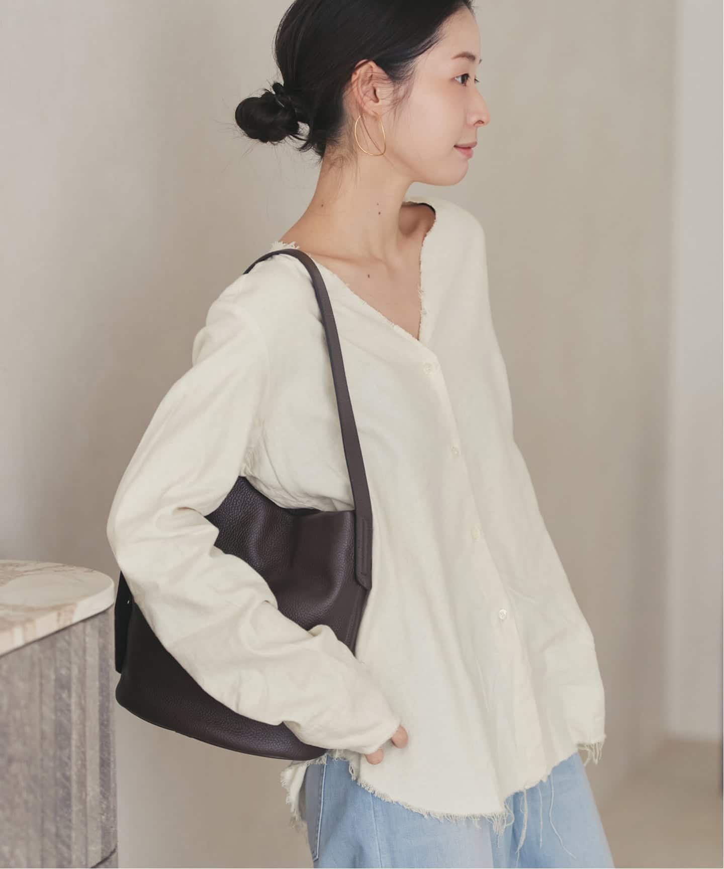 【専用】plage RIAM リアム　シルクMIX DAMEGE シャツ R'IAM シルクMIX DAMEGE シャツ（シャツ／ブラウス）｜Plage