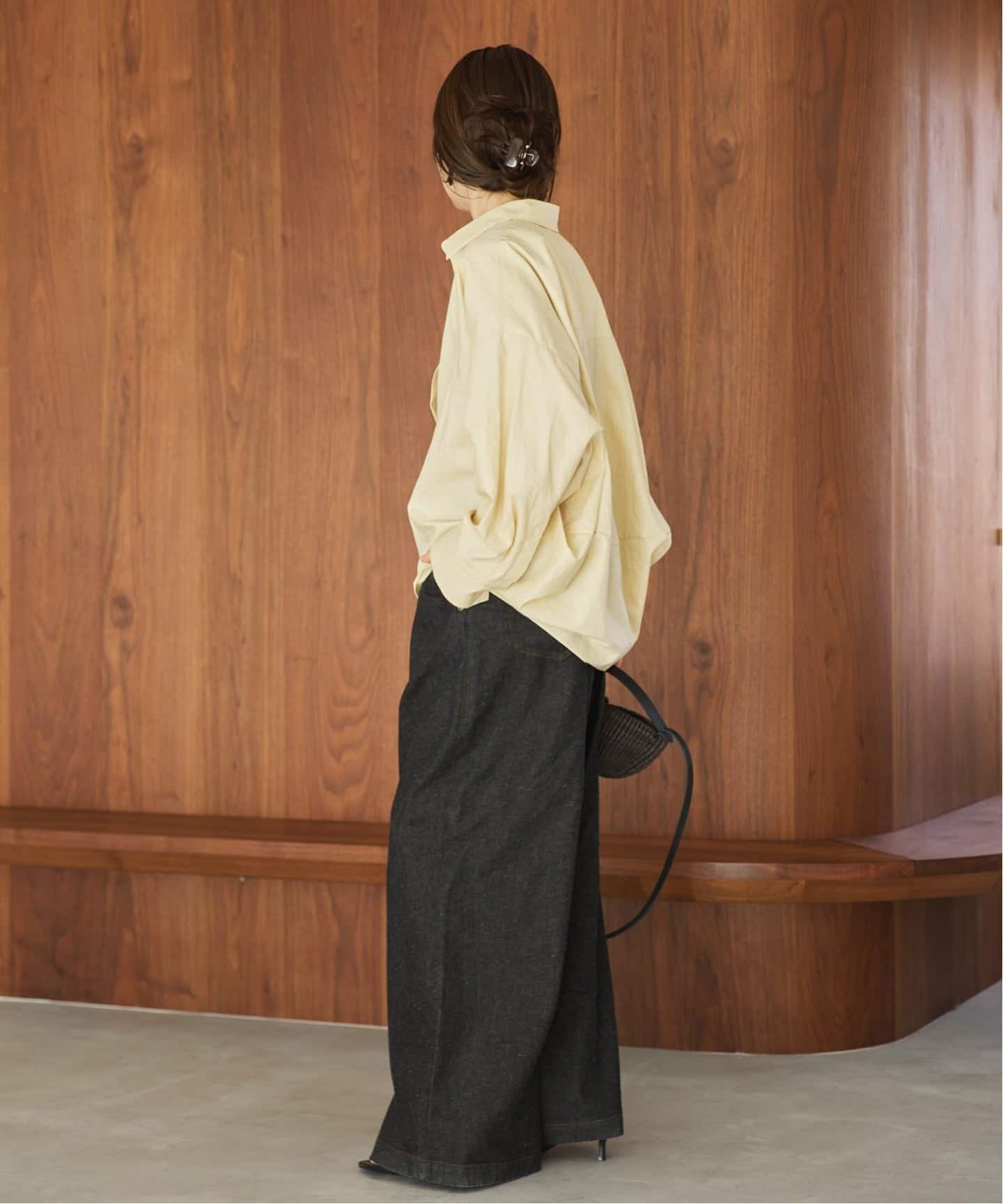 Plage プラージュ◆新品同様 R’IAM リアムフォルムスキッパーシャツ 追加》R'IAM フォルムスキッパーシャツ（シャツ／ブラウス）｜Plage