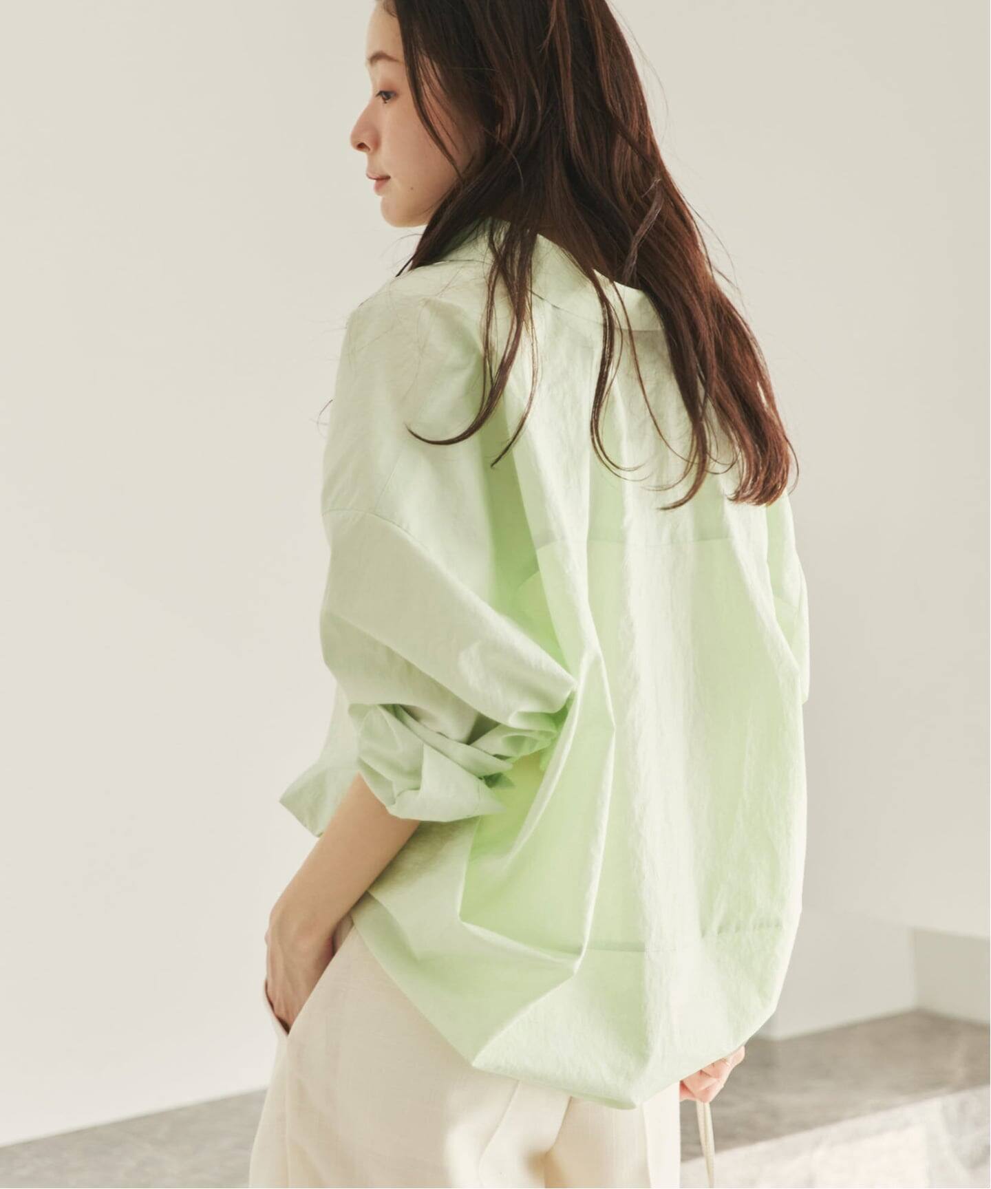 【18,700円】 plage R’IAM フォルムスキッパーシャツ タグ付き 追加》R'IAM フォルムスキッパーシャツ（シャツ／ブラウス）｜Plage