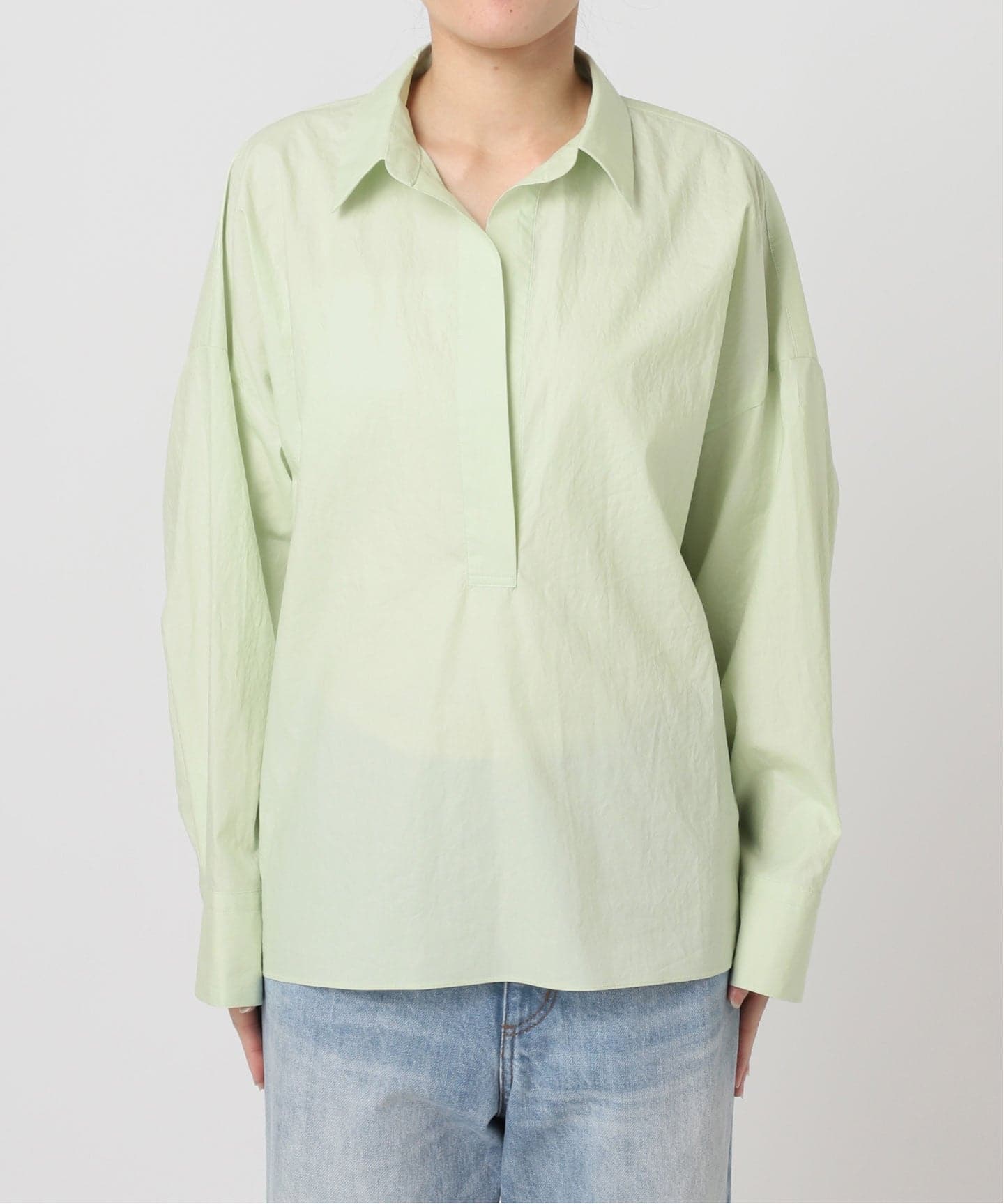 追加》R'IAM フォルムスキッパーシャツ（シャツ／ブラウス）｜Plage