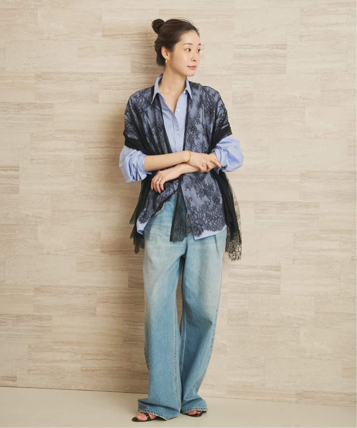Plage プラージュ ボーイズウォッシャーシャツ ブルー 定価18,700円 boys washer シャツ（シャツ／ブラウス）｜Plage（プラージュ）の通販