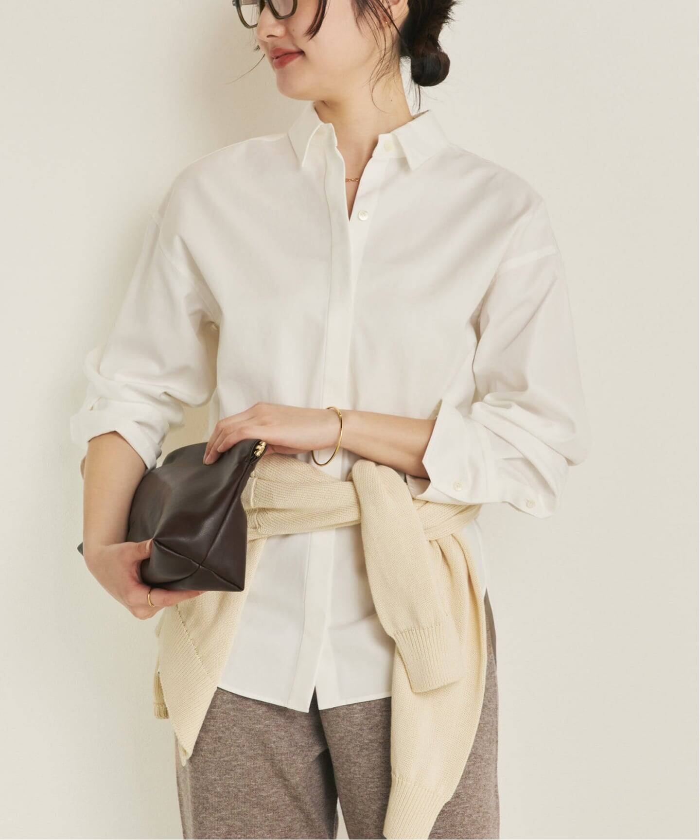 cotton twill シャツ（シャツ／ブラウス）｜Plage（プラージュ）の通販