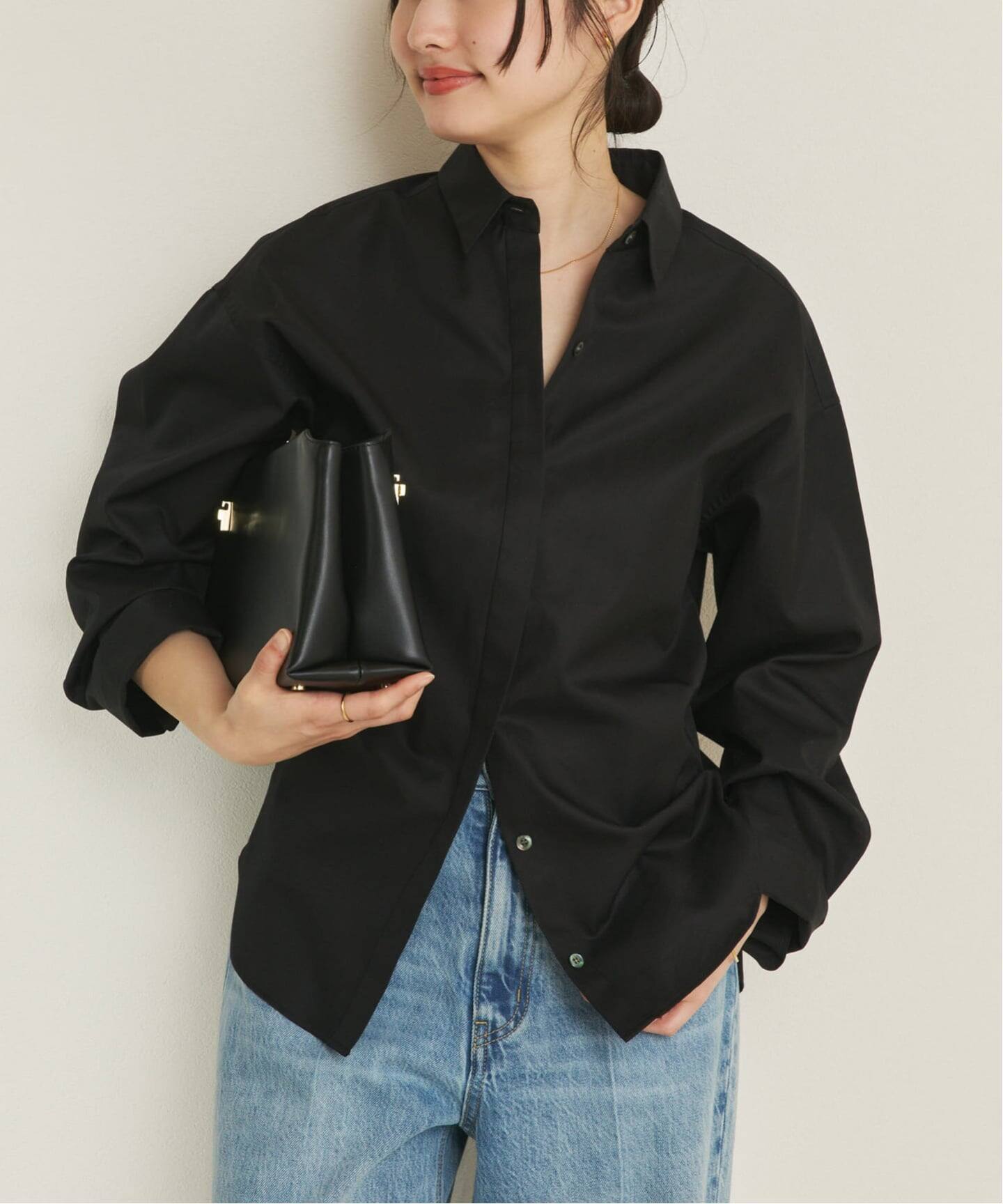 cotton twill シャツ（シャツ／ブラウス）｜Plage（プラージュ）の通販