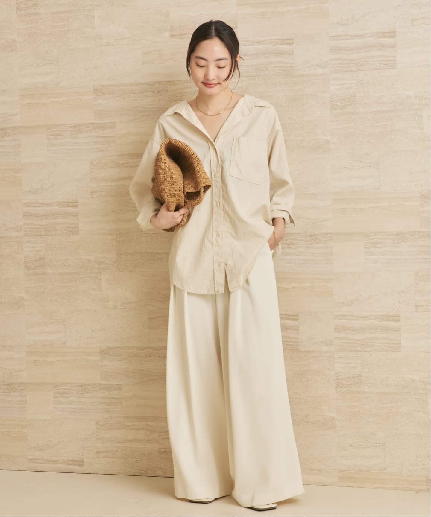 vintage like wash シャツ（シャツ／ブラウス）｜Plage（プラージュ