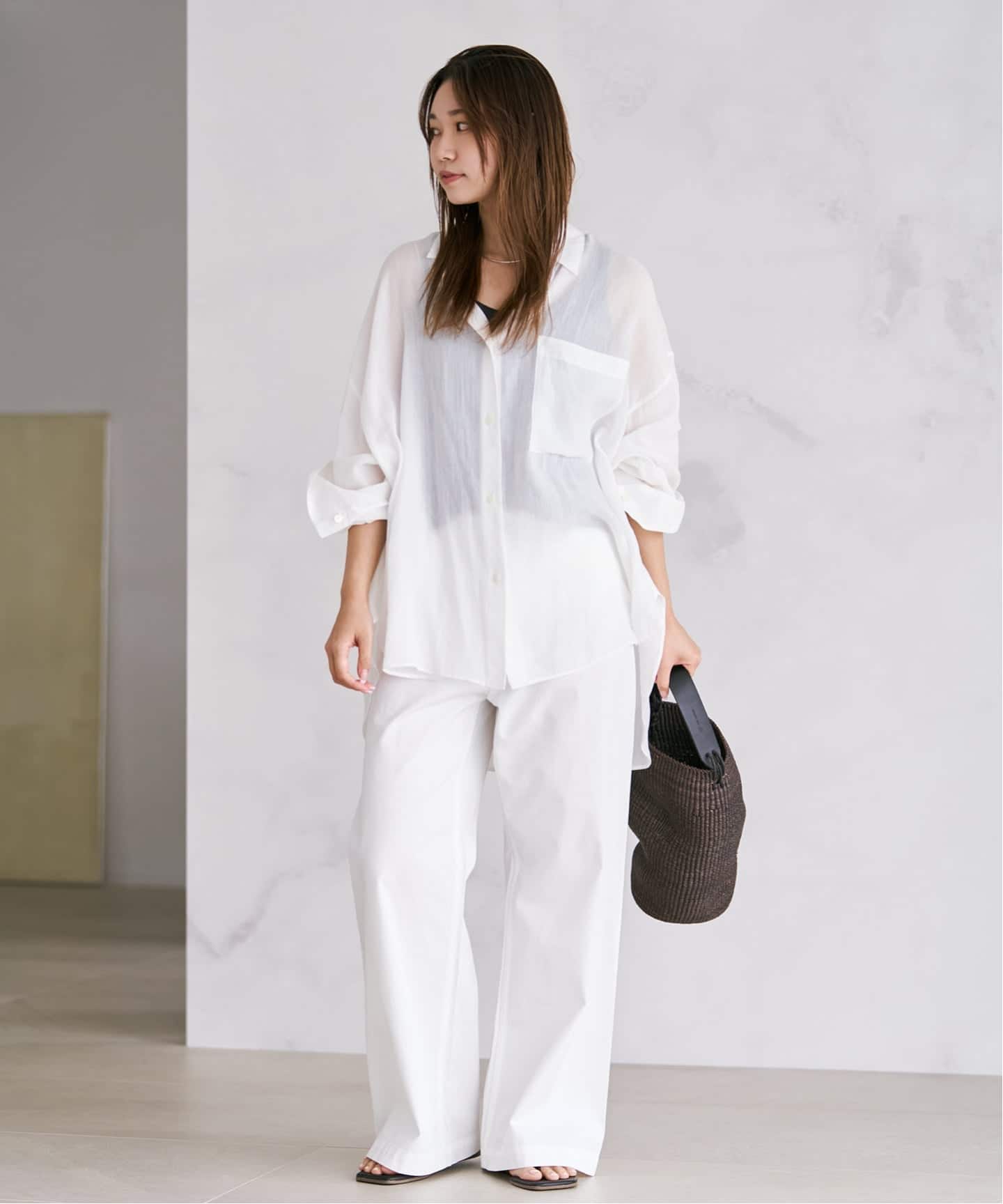 RAMIE LYOCELL VOLUME シャツ（シャツ／ブラウス）｜Plage（プラージュ