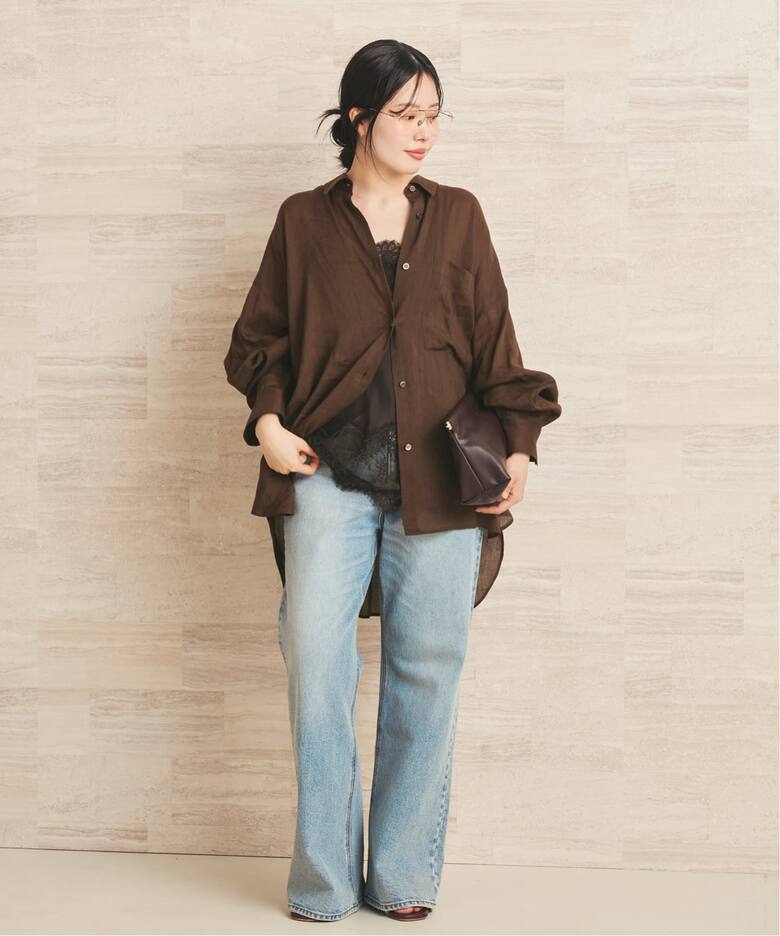 RAMIE LYOCELL VOLUME シャツ（シャツ／ブラウス）｜Plage（プラージュ 