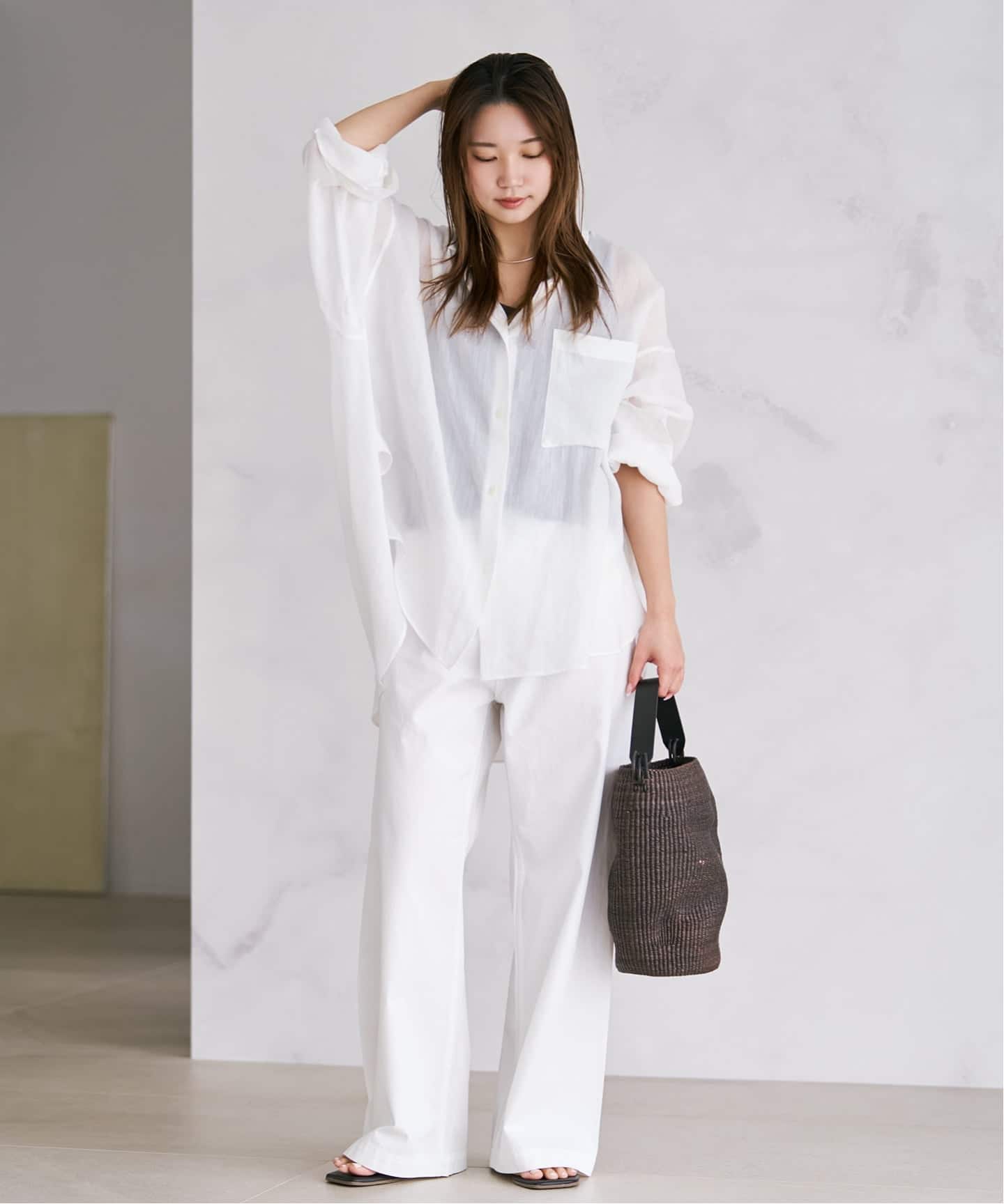 RAMIE LYOCELL VOLUME シャツ（シャツ／ブラウス）｜Plage（プラージュ