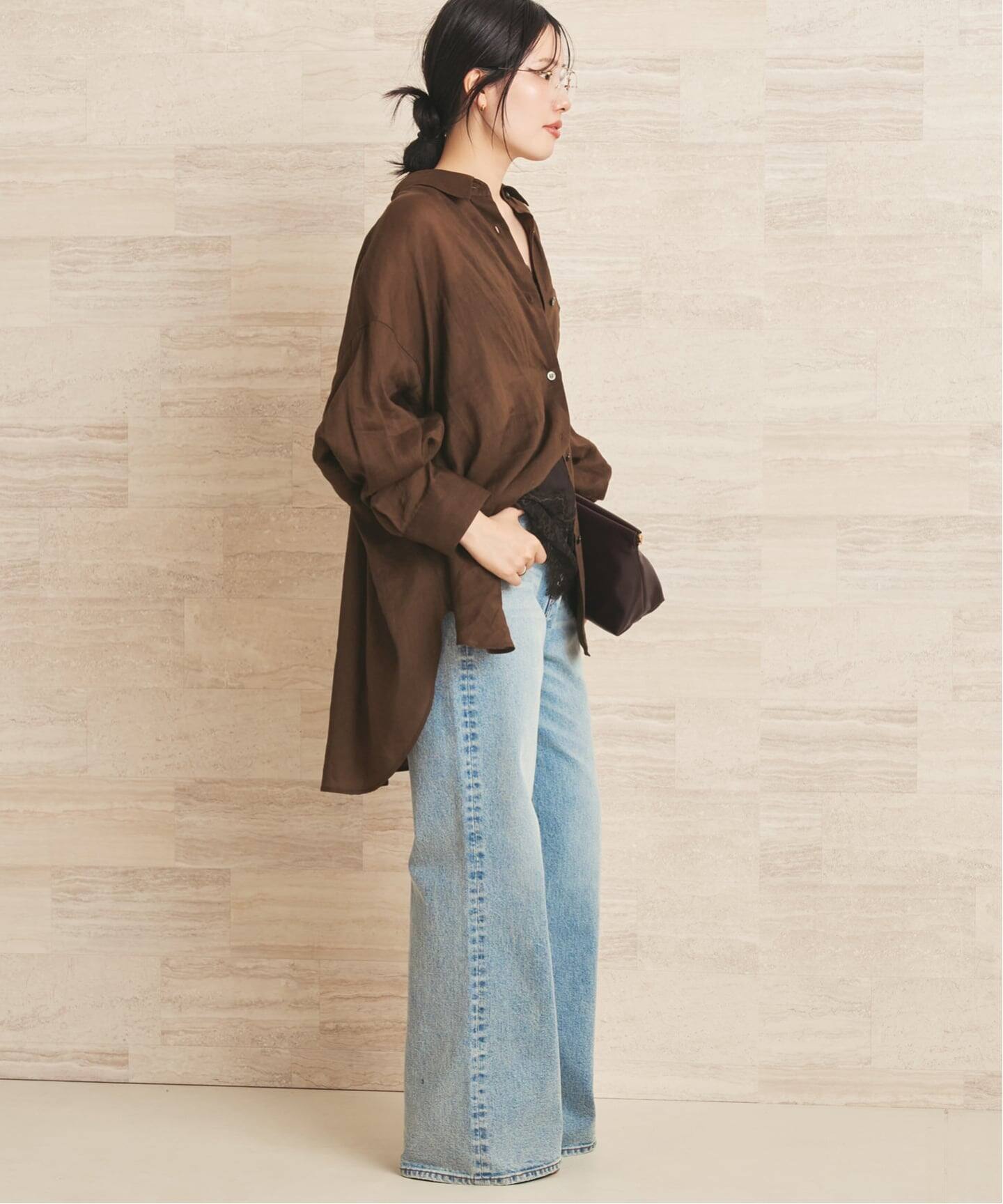RAMIE LYOCELL VOLUME シャツ（シャツ／ブラウス）｜Plage（プラージュ