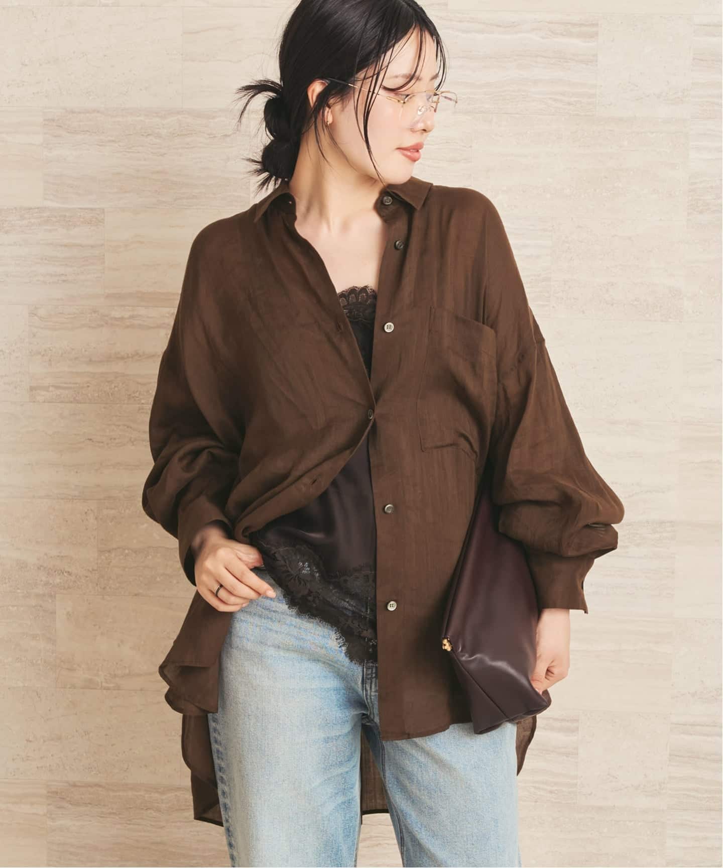 RAMIE LYOCELL VOLUME シャツ（シャツ／ブラウス）｜Plage（プラージュ