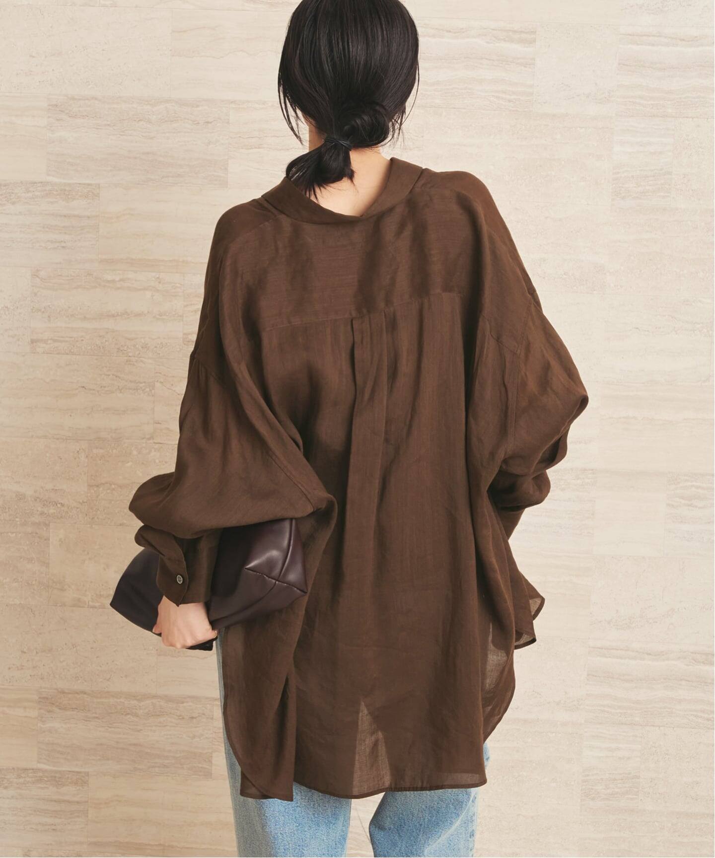 RAMIE LYOCELL VOLUME シャツ（シャツ／ブラウス）｜Plage（プラージュ