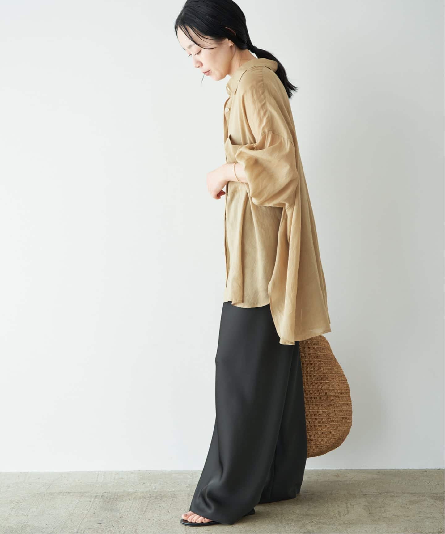 RAMIE LYOCELL VOLUME シャツ（シャツ／ブラウス）｜Plage（プラージュ