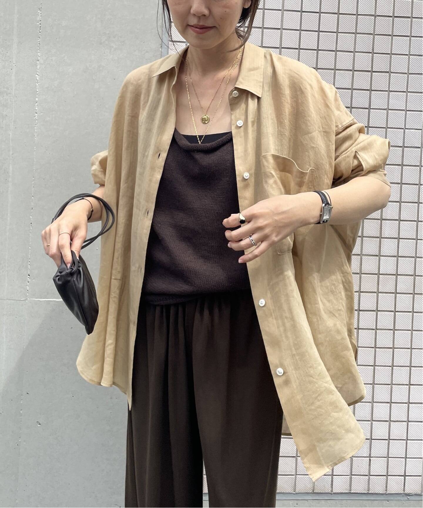 RAMIE LYOCELL VOLUME シャツ（シャツ／ブラウス）｜Plage（プラージュ 