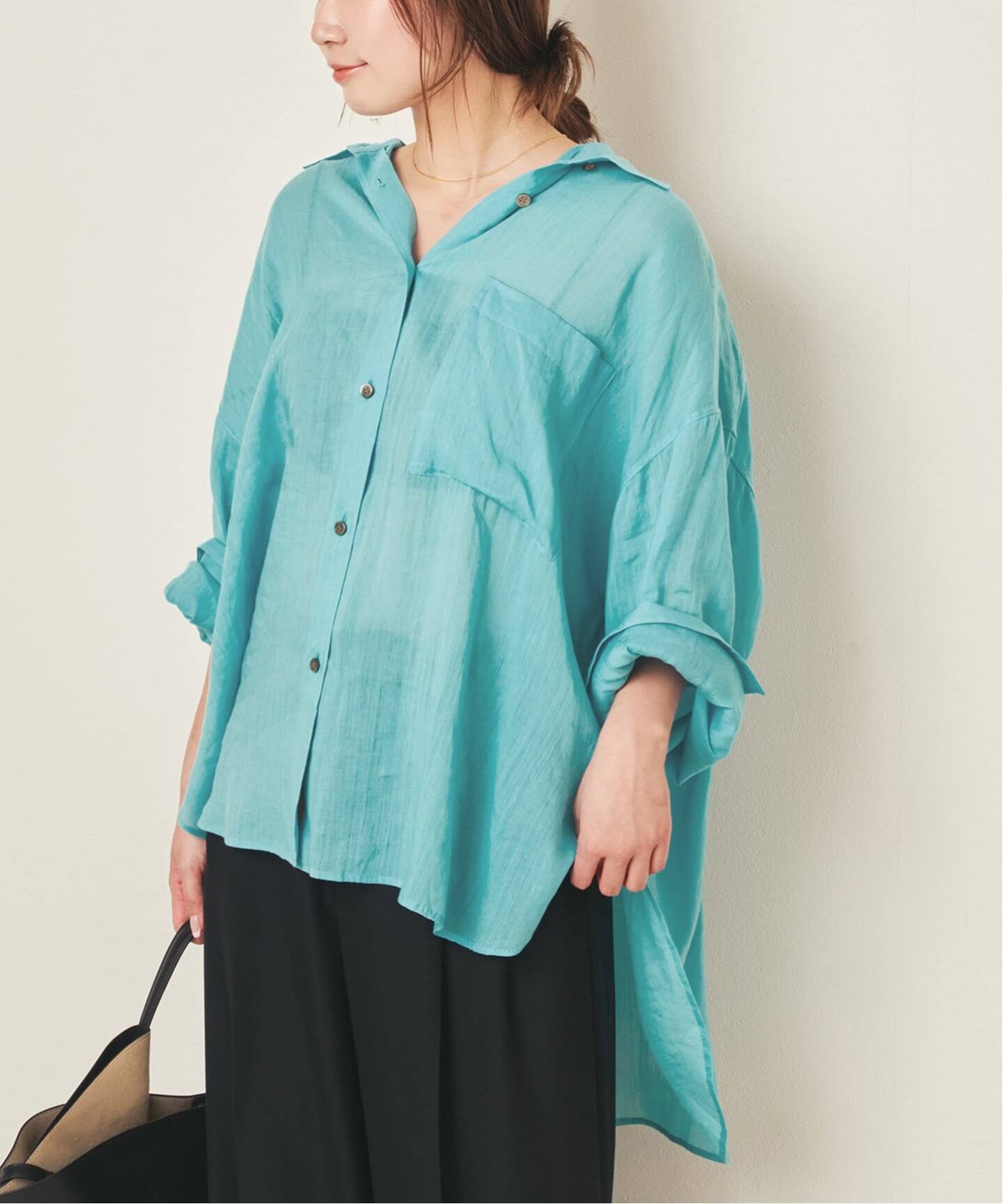 RAMIE LYOCELL VOLUME シャツ（シャツ／ブラウス）｜Plage（プラージュ 