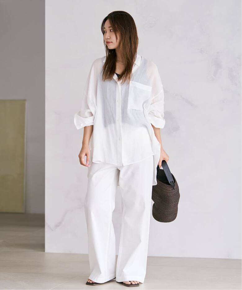 追加》RAMIE LYOCELL VOLUME シャツ 2（シャツ／ブラウス）｜Plage 