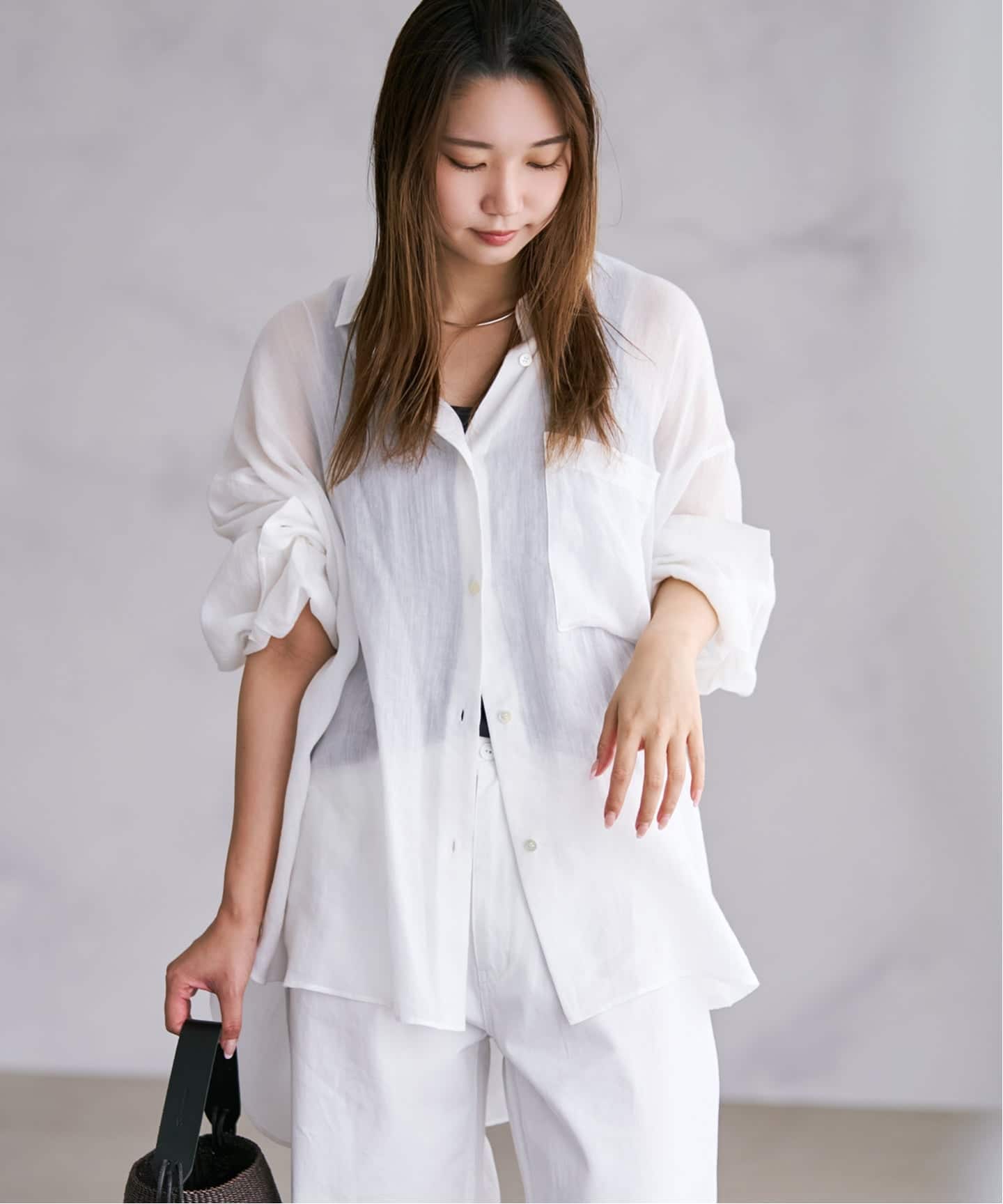 追加》RAMIE LYOCELL VOLUME シャツ 2（シャツ／ブラウス）｜Plage