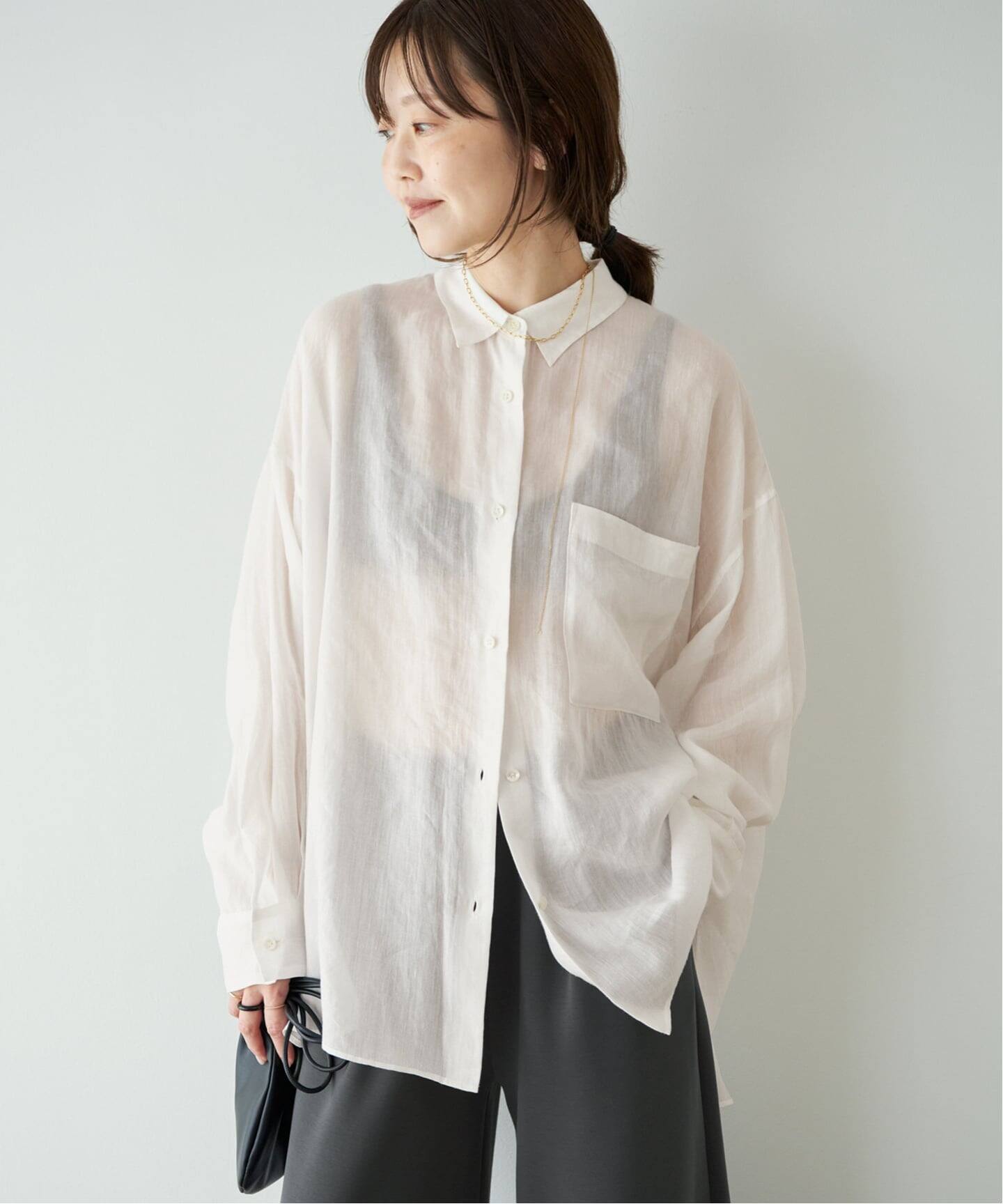 追加》RAMIE LYOCELL VOLUME シャツ 2（シャツ／ブラウス）｜Plage