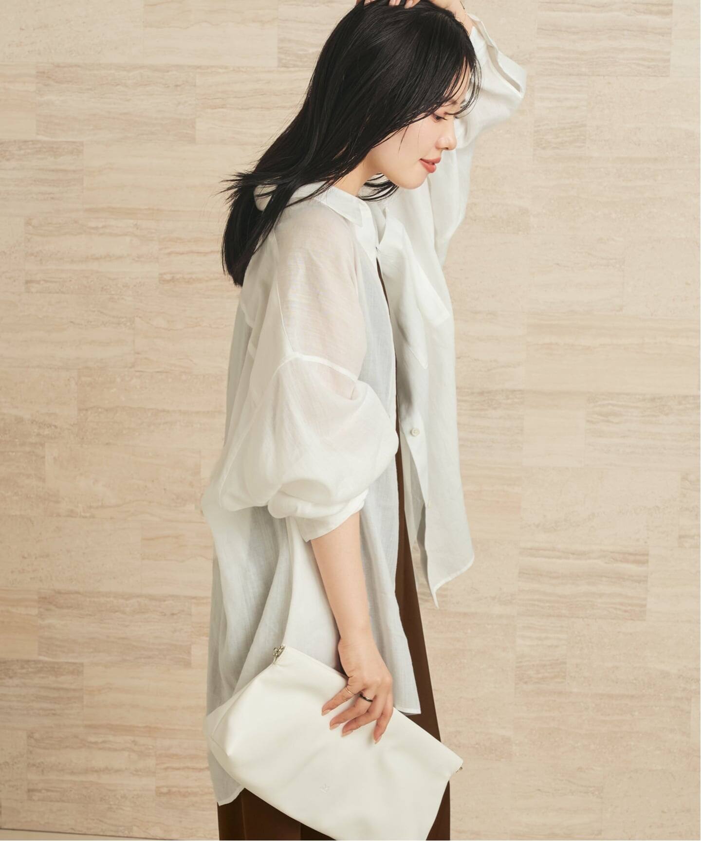追加》RAMIE LYOCELL VOLUME シャツ 2（シャツ／ブラウス）｜Plage