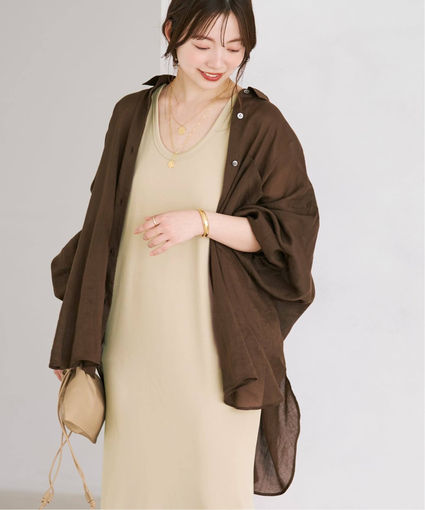 追加》RAMIE LYOCELL VOLUME シャツ 2（シャツ／ブラウス）｜Plage 