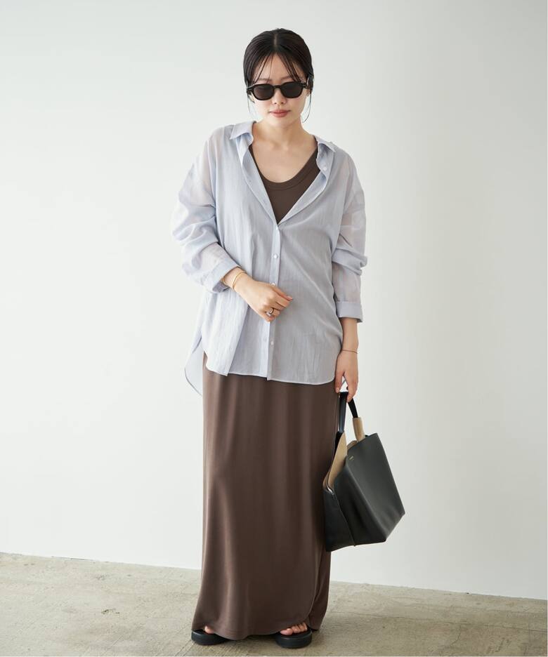 new cotton sheer シャツ（シャツ／ブラウス）｜Plage（プラージュ）の 