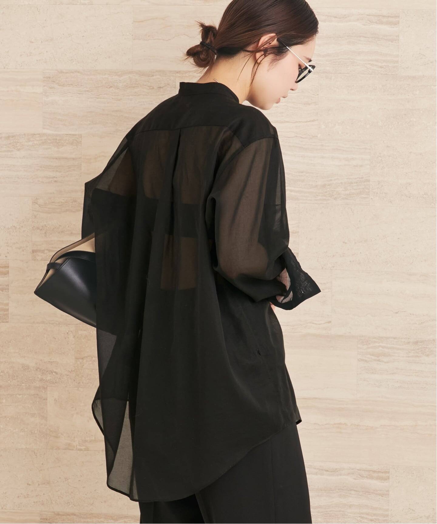 organdy sheer シャツ（シャツ／ブラウス）｜Plage（プラージュ）の