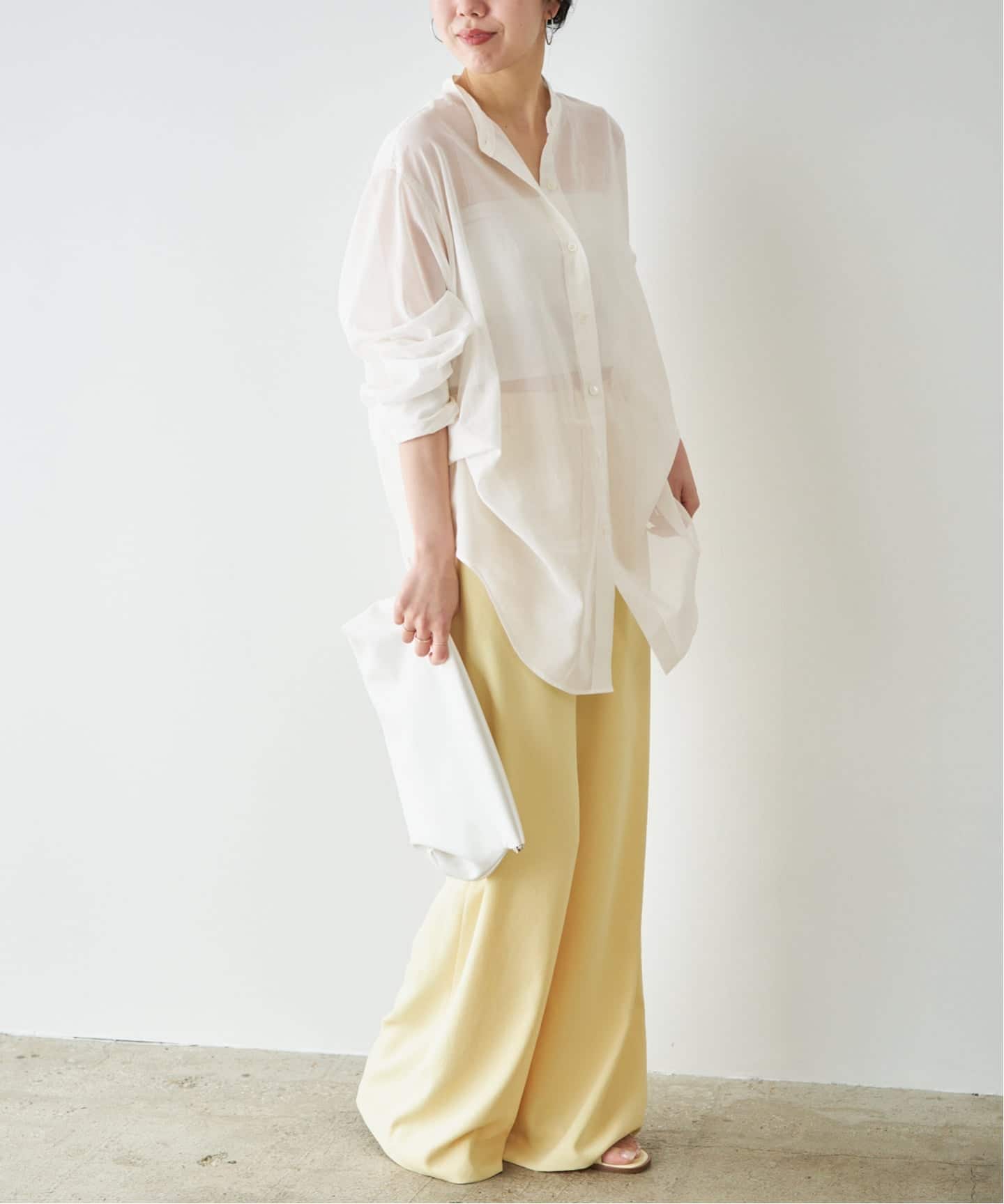 organdy sheer シャツ（シャツ／ブラウス）｜Plage（プラージュ）の