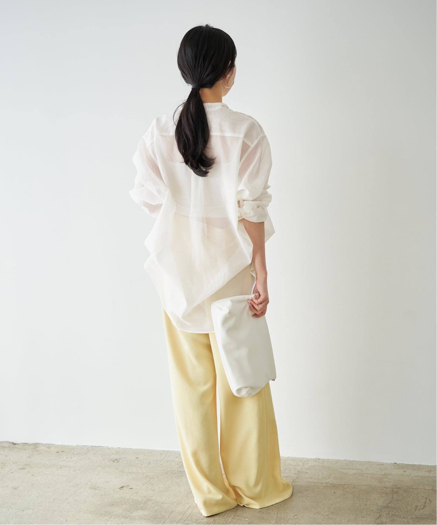 organdy sheer シャツ（シャツ／ブラウス）｜Plage（プラージュ）の