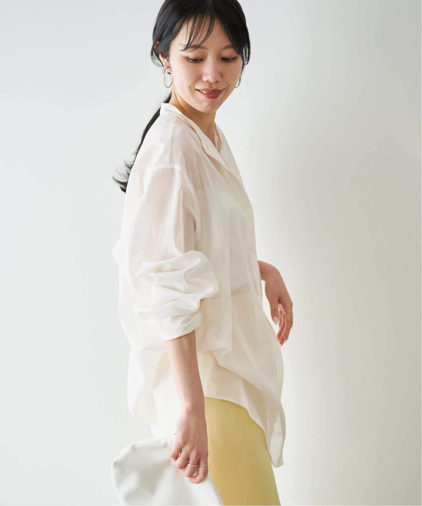 トゥデイフル  Organdy Sheer Shirts CANAL JEAN(キャナルジーン)の「TODAYFUL(トゥデイフル)