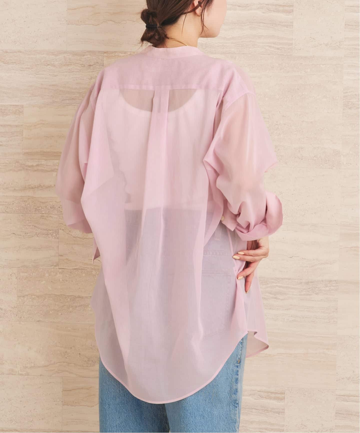 organdy sheer シャツ（シャツ／ブラウス）｜Plage（プラージュ）の