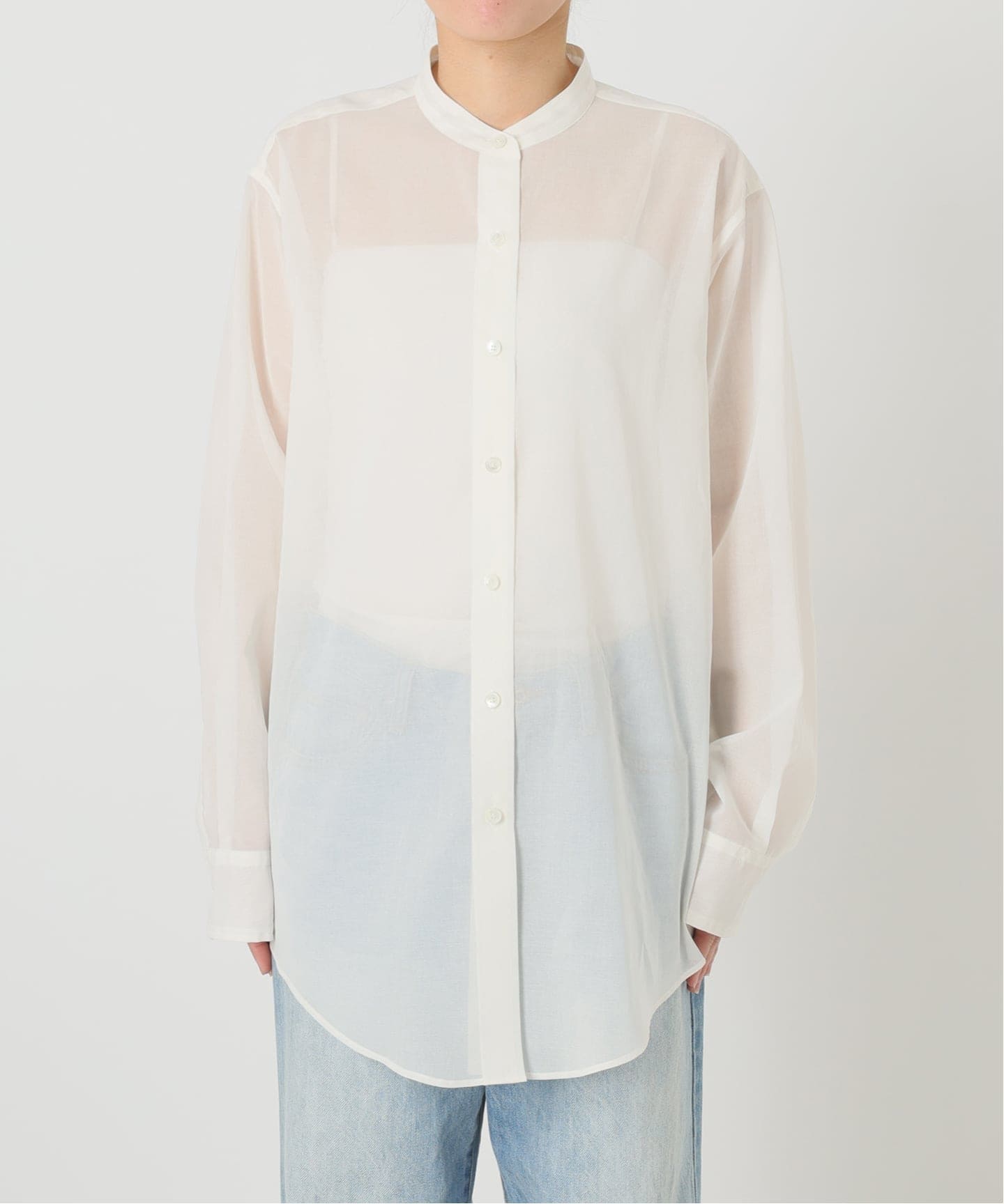 organdy sheer シャツ（シャツ／ブラウス）｜Plage（プラージュ）の