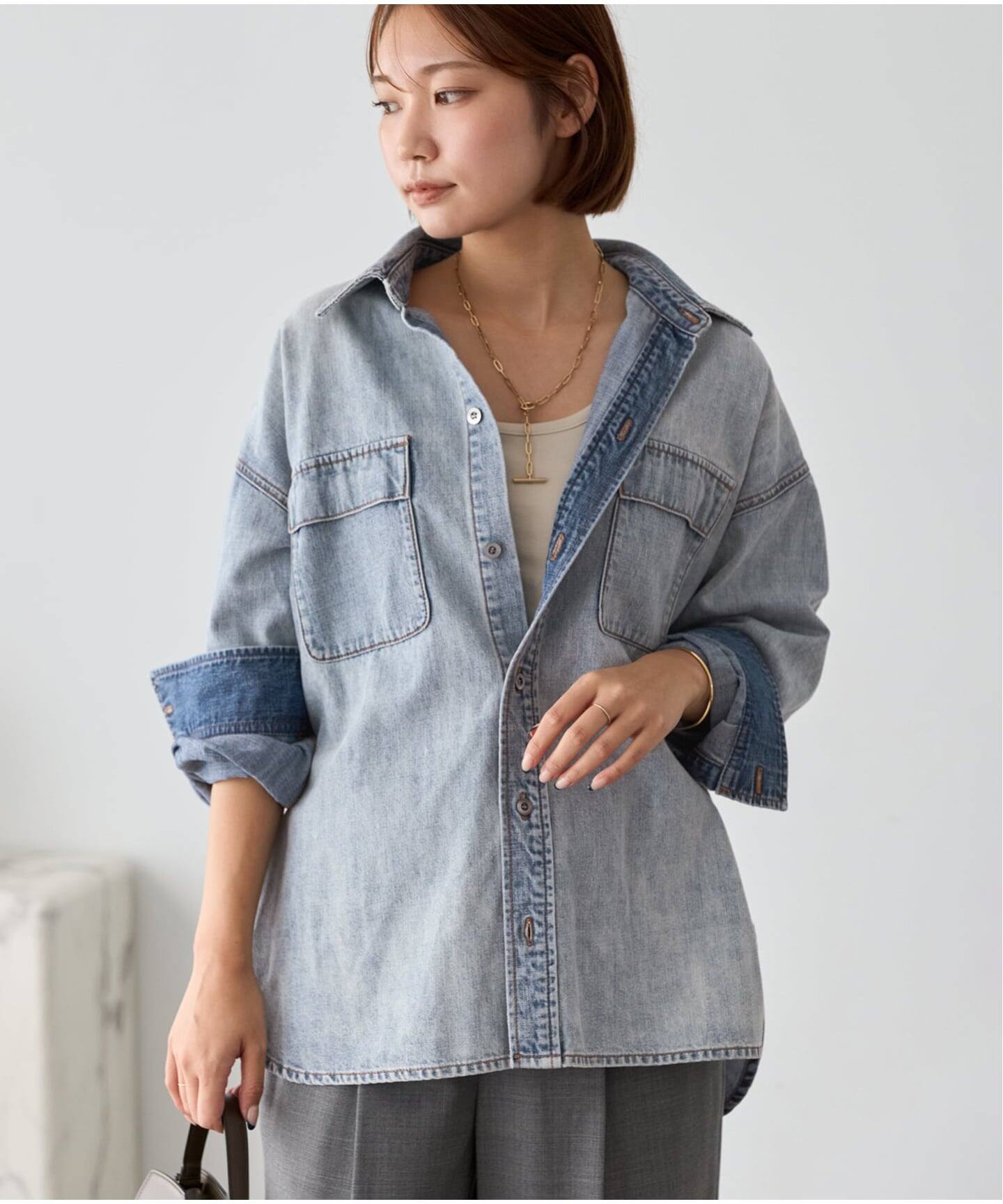 standard denim シャツ（シャツ／ブラウス）｜Plage（プラージュ）の 