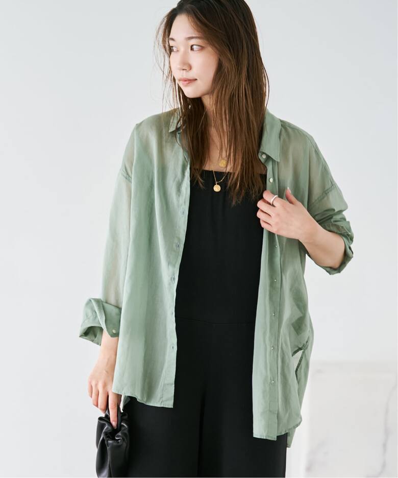 追加》fluffy sheer シャツ 2（シャツ／ブラウス）｜Plage（プラージュ 