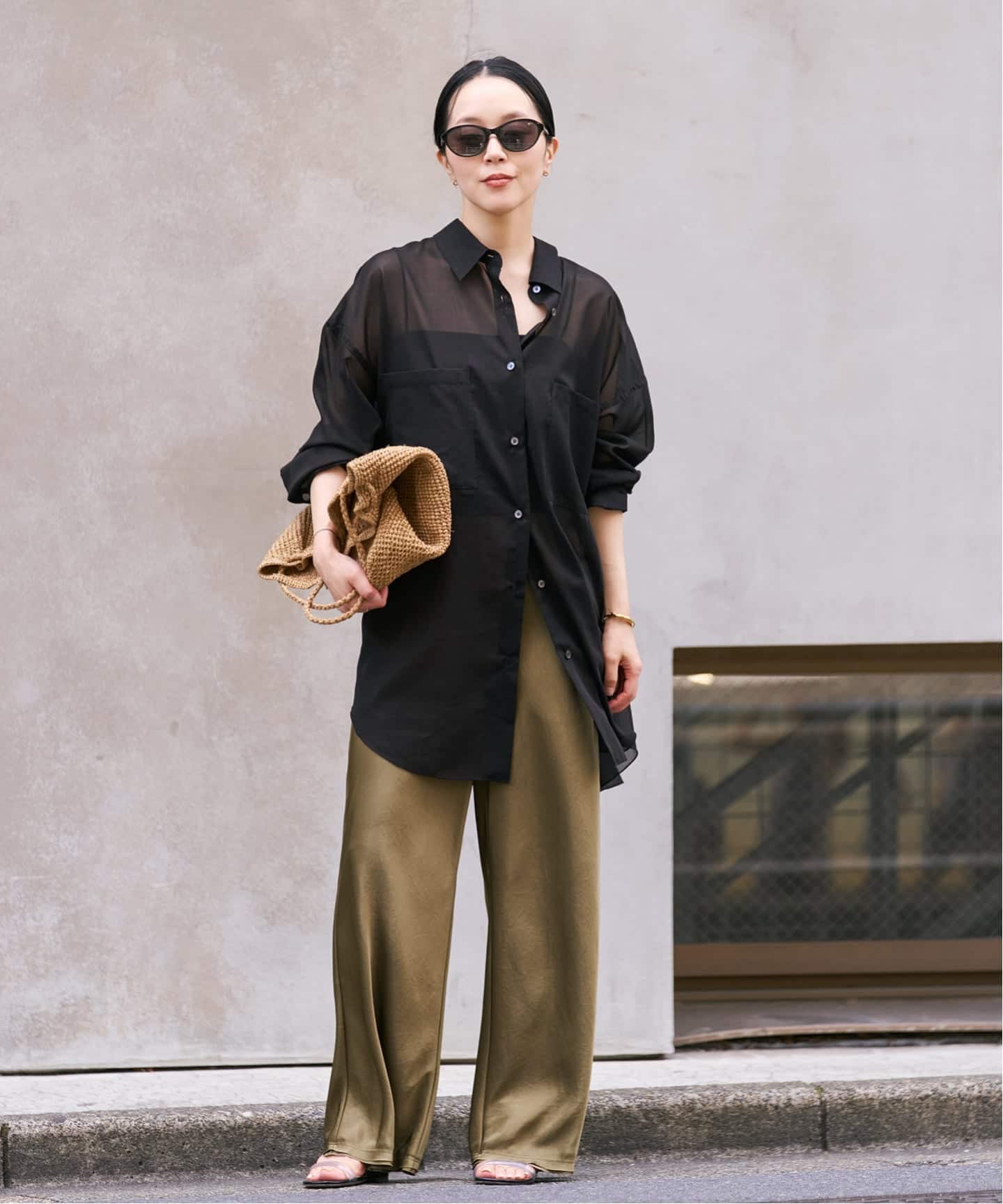 sheer cotton tunic シャツ（シャツ／ブラウス）｜Plage（プラージュ