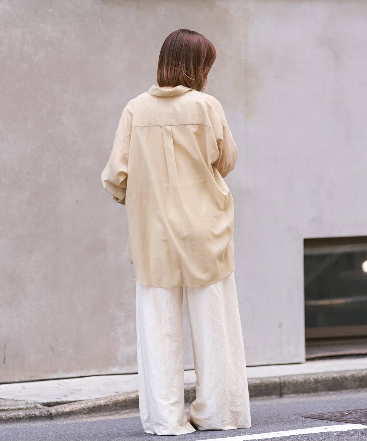 sheer cotton tunic シャツ（シャツ／ブラウス）｜Plage（プラージュ 