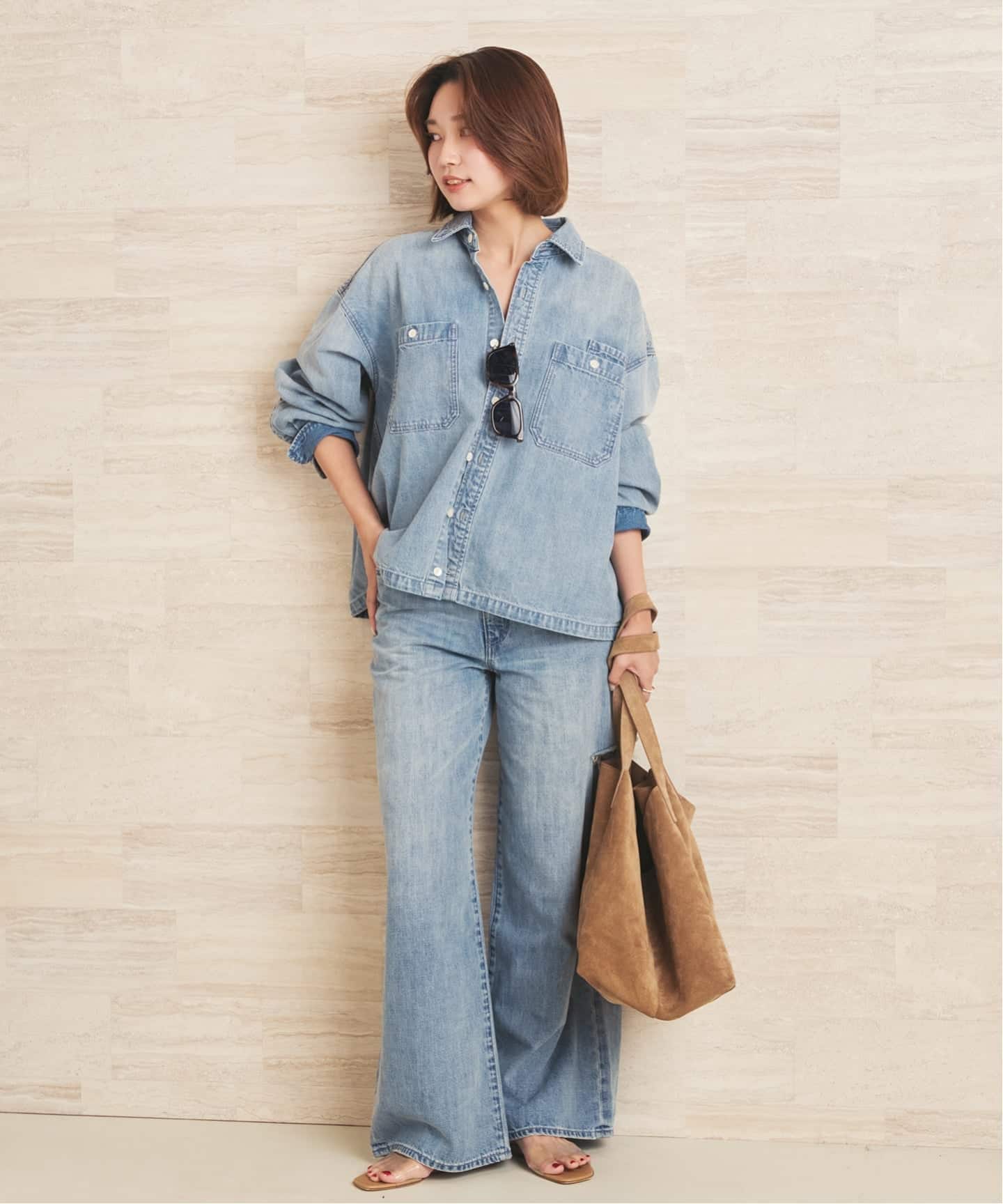 ballon denim シャツ（シャツ／ブラウス）｜Plage（プラージュ）の通販