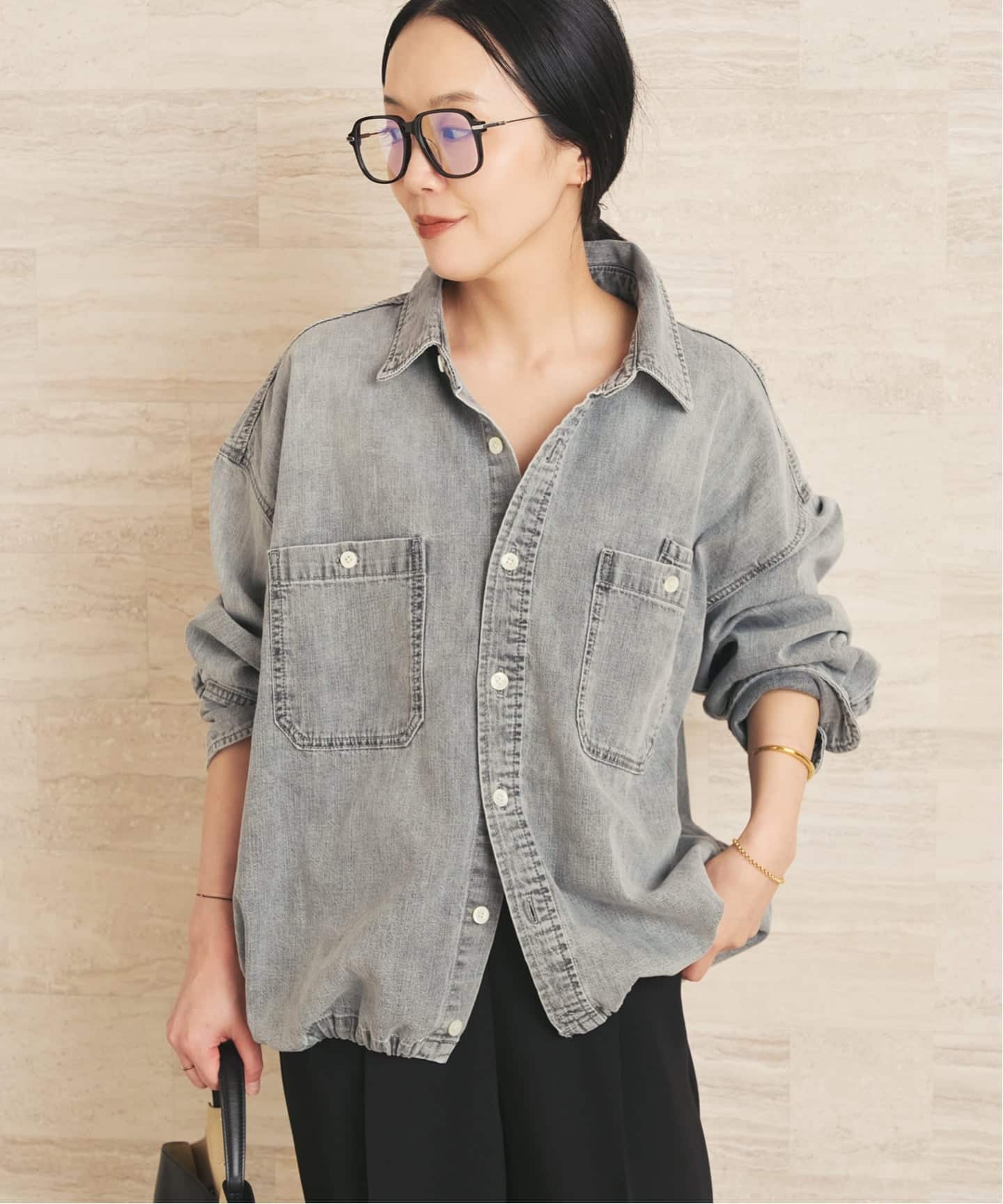 ballon denim シャツ（シャツ／ブラウス）｜Plage（プラージュ）の通販