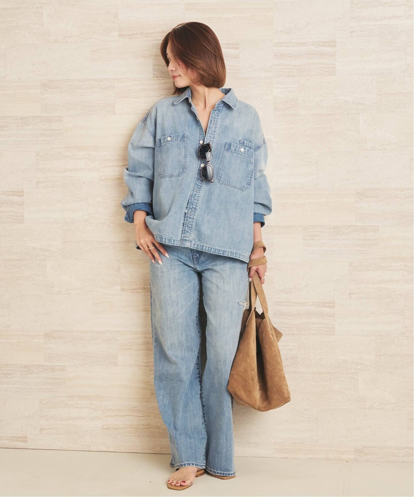 ballon denim シャツ（シャツ／ブラウス）｜Plage（プラージュ）の通販 