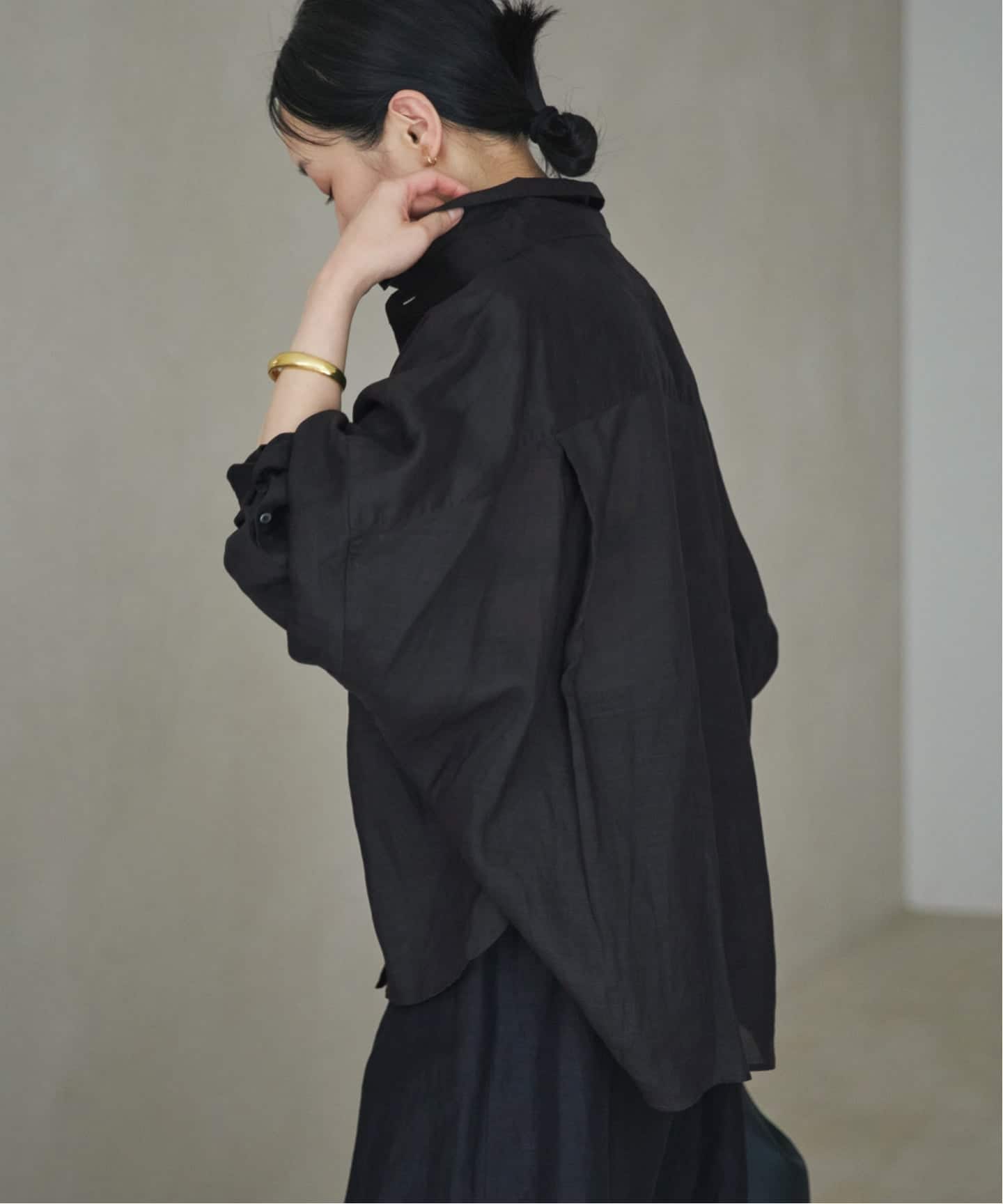 Linen mix ニュアンスシャツ（シャツ／ブラウス）｜Plage（プラージュ