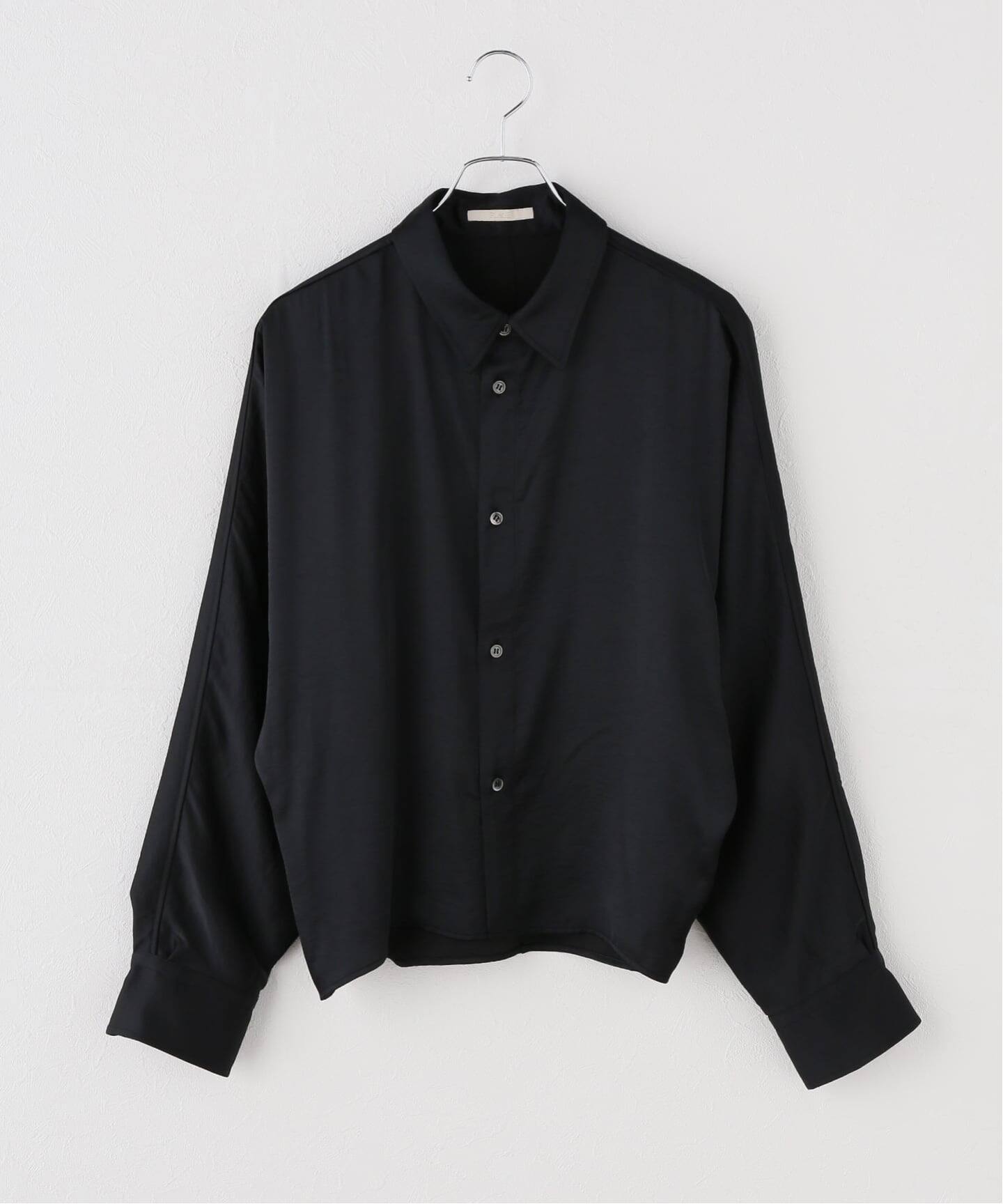 新宿店・WEB限定》Eclat satin dolman シャツ（シャツ／ブラウス 