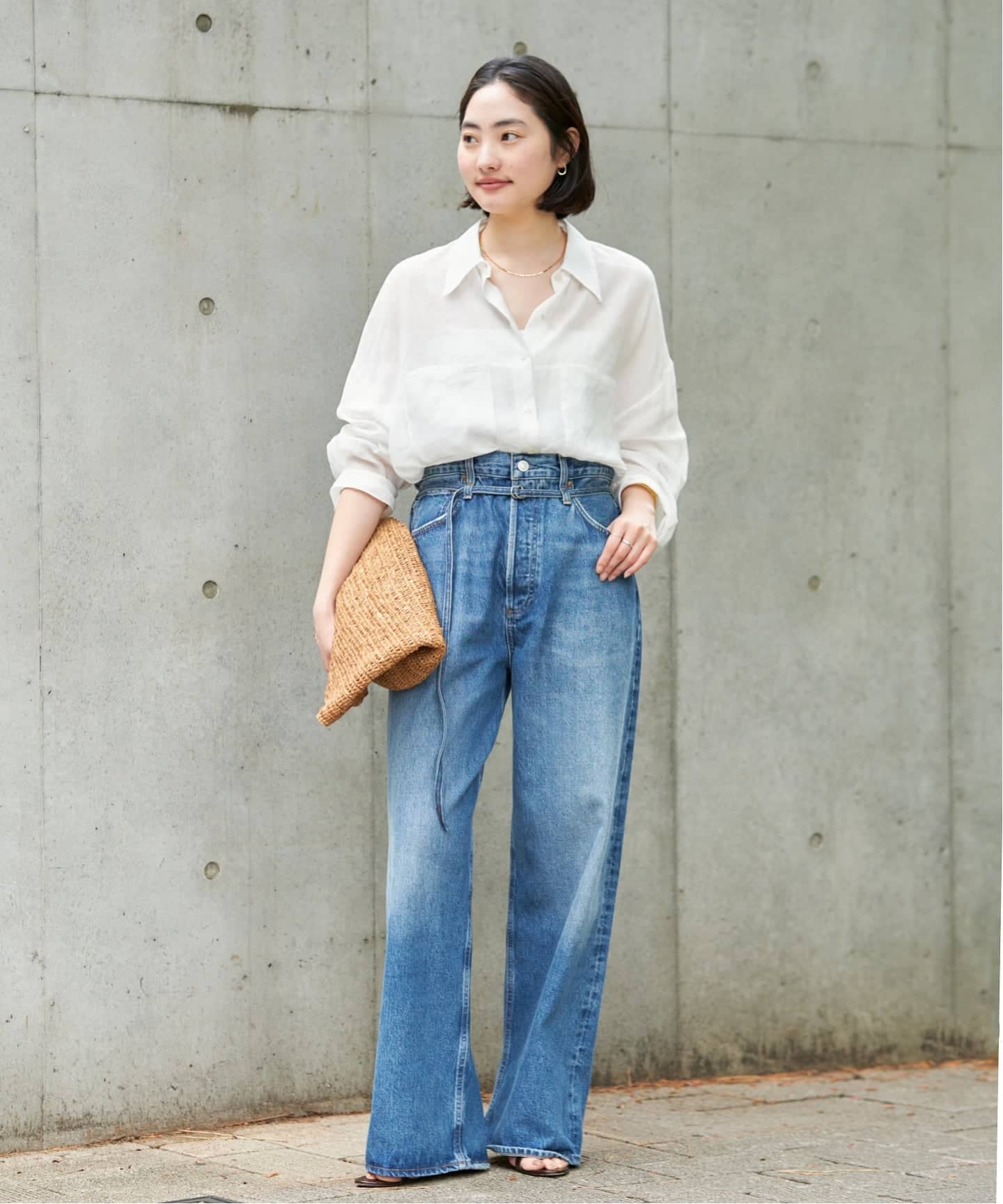 追加予約》RAMIE LYOCELL CROPPED シャツ（シャツ／ブラウス）｜Plage