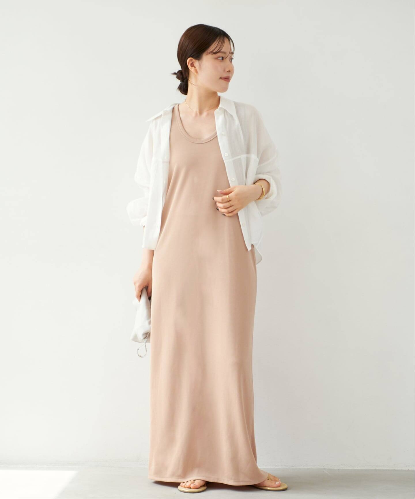 追加》RAMIE LYOCELL CROPPED シャツ（シャツ／ブラウス）｜Plage 