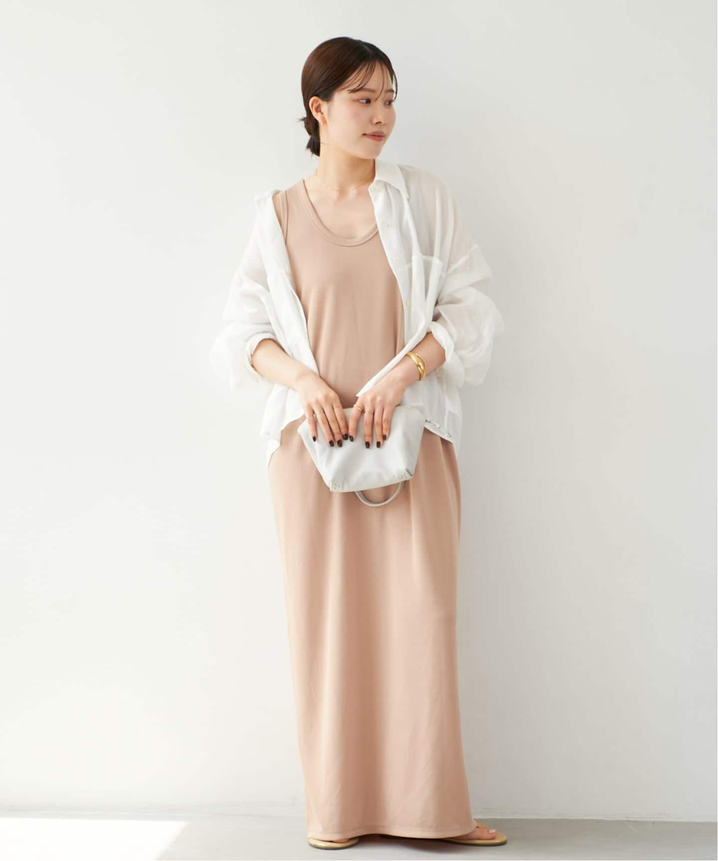 追加予約》RAMIE LYOCELL CROPPED シャツ（シャツ／ブラウス）｜Plage