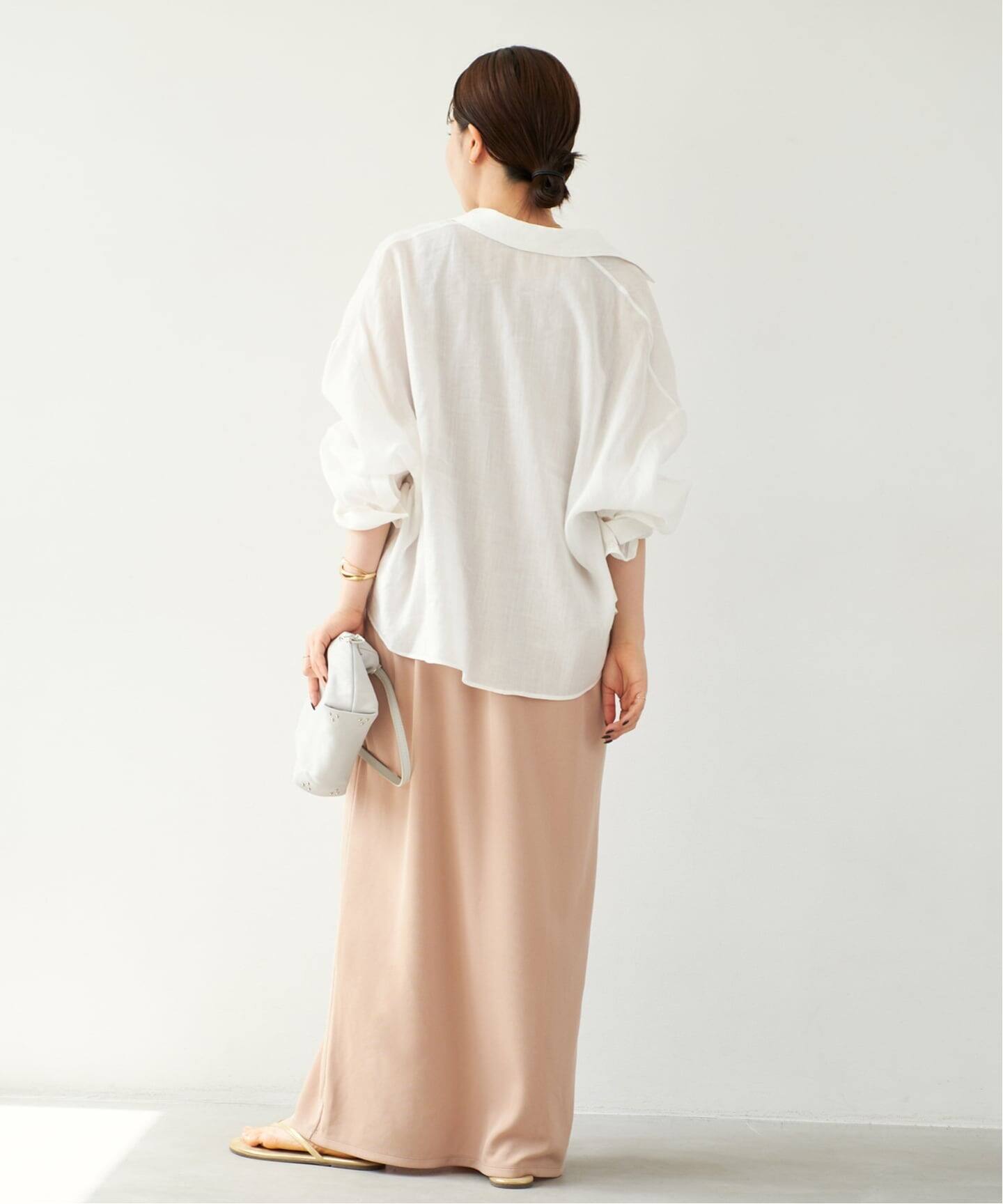 追加予約》RAMIE LYOCELL CROPPED シャツ 2（シャツ／ブラウス