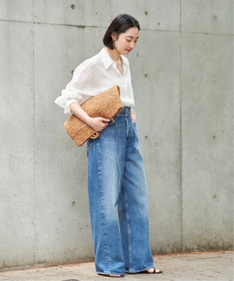 追加》RAMIE LYOCELL CROPPED シャツ 2（シャツ／ブラウス）｜Plage 