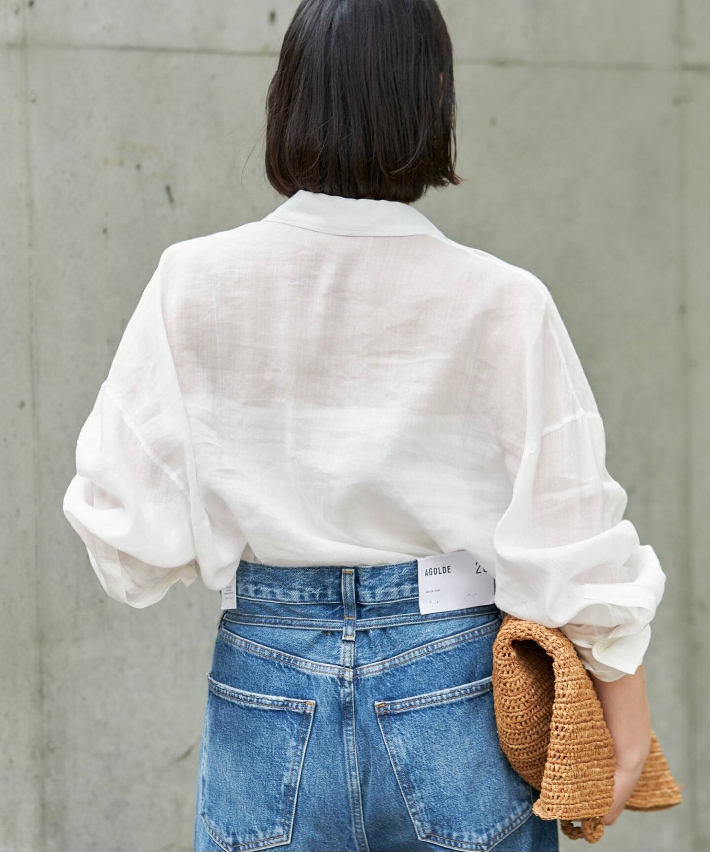 追加》RAMIE LYOCELL CROPPED シャツ 2（シャツ／ブラウス）｜Plage