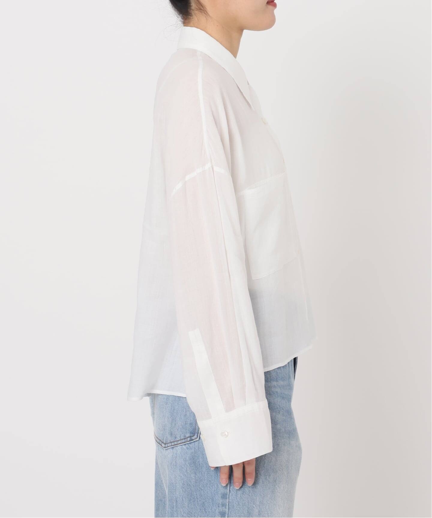 追加予約》RAMIE LYOCELL CROPPED シャツ 2（シャツ／ブラウス