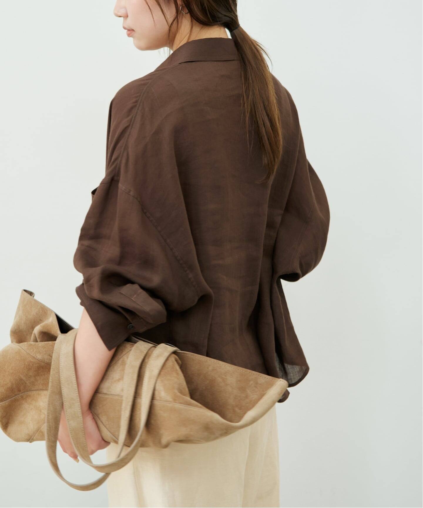 追加》RAMIE LYOCELL CROPPED シャツ 2（シャツ／ブラウス）｜Plage