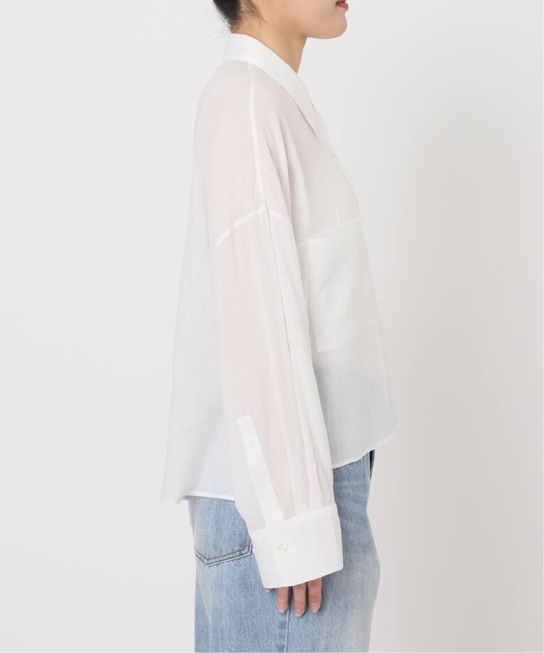 追加》RAMIE LYOCELL CROPPED シャツ 2（シャツ／ブラウス）｜Plage 